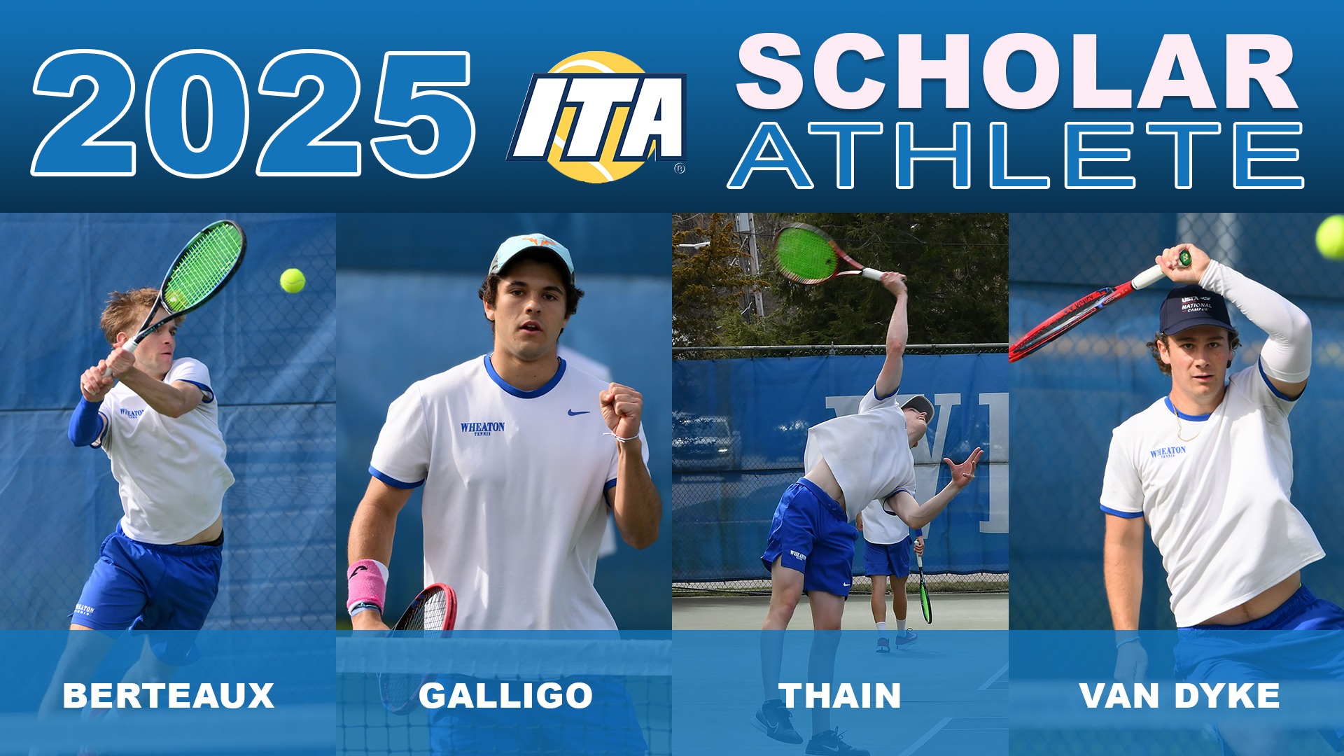2025 ITA Men's Scholar Athlete graphic