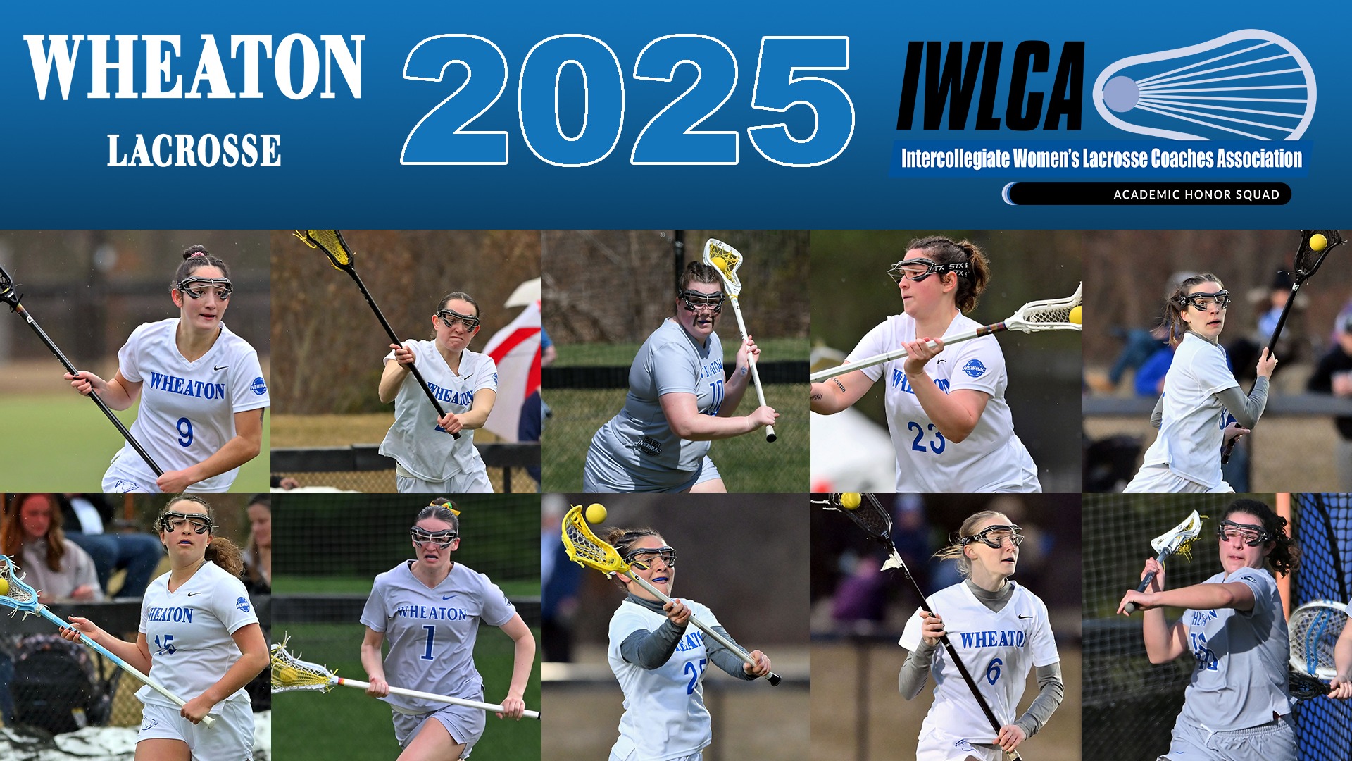 2025 IWLCA Academic Honor Roll graphic