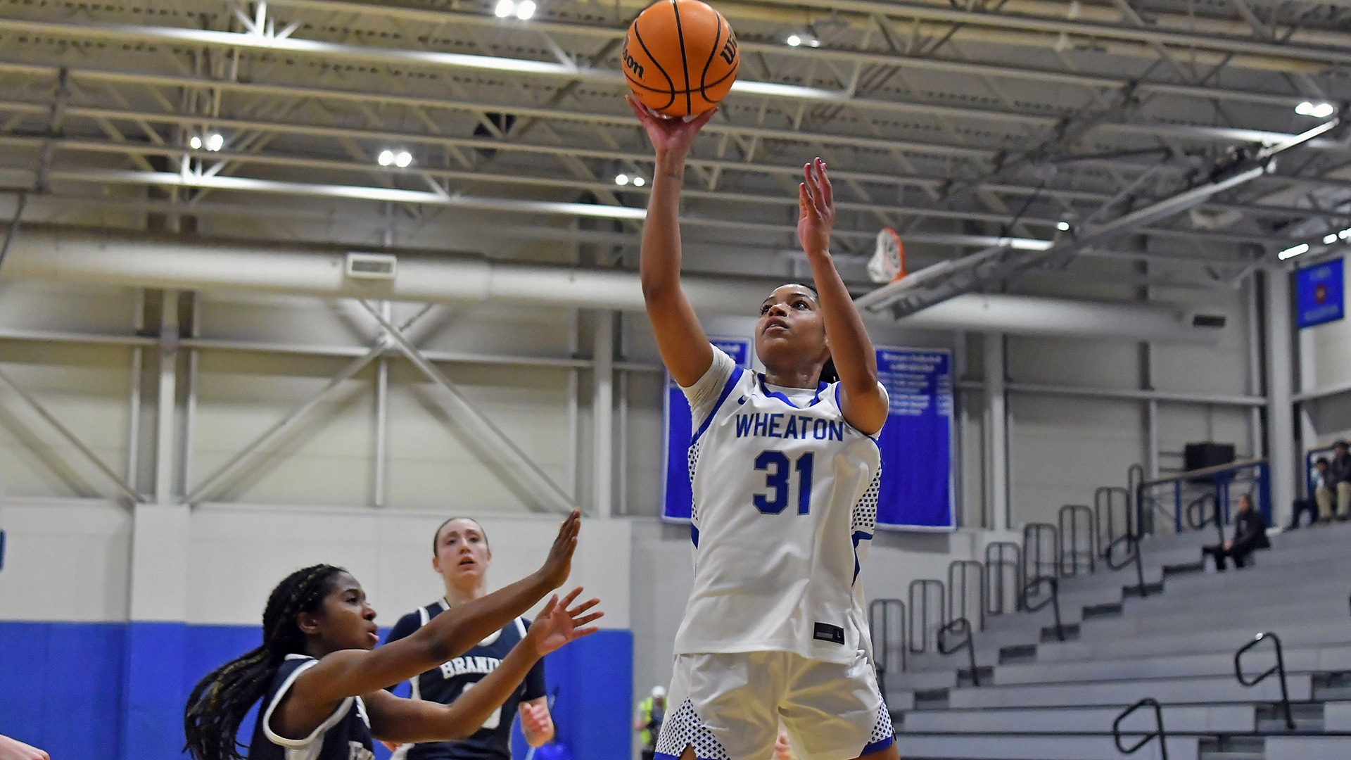 Colbert, Cheyenne action2 vs. Brandeis 