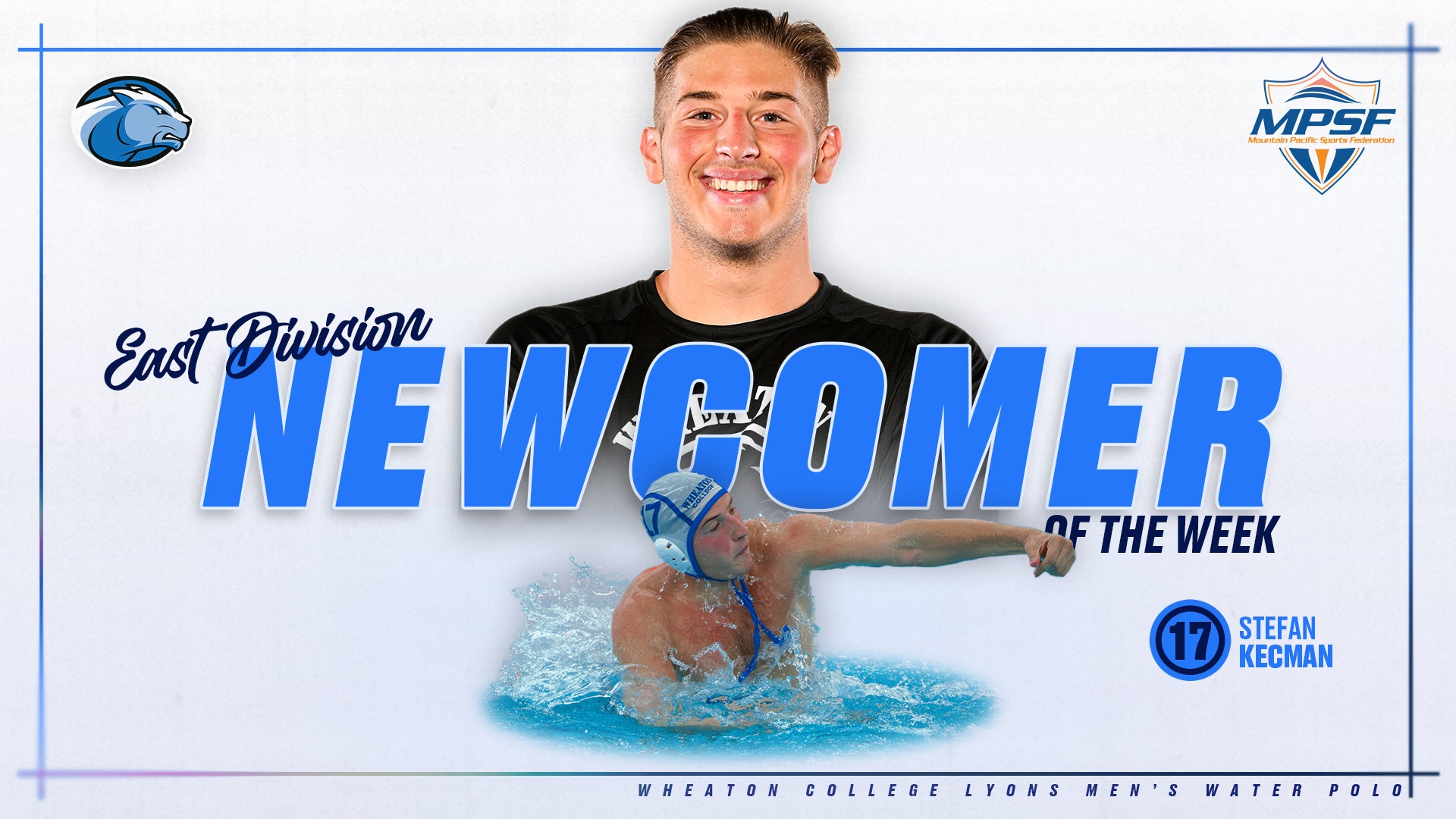 Kecman, Stefan MPSF East Newcomer of the Week graphic