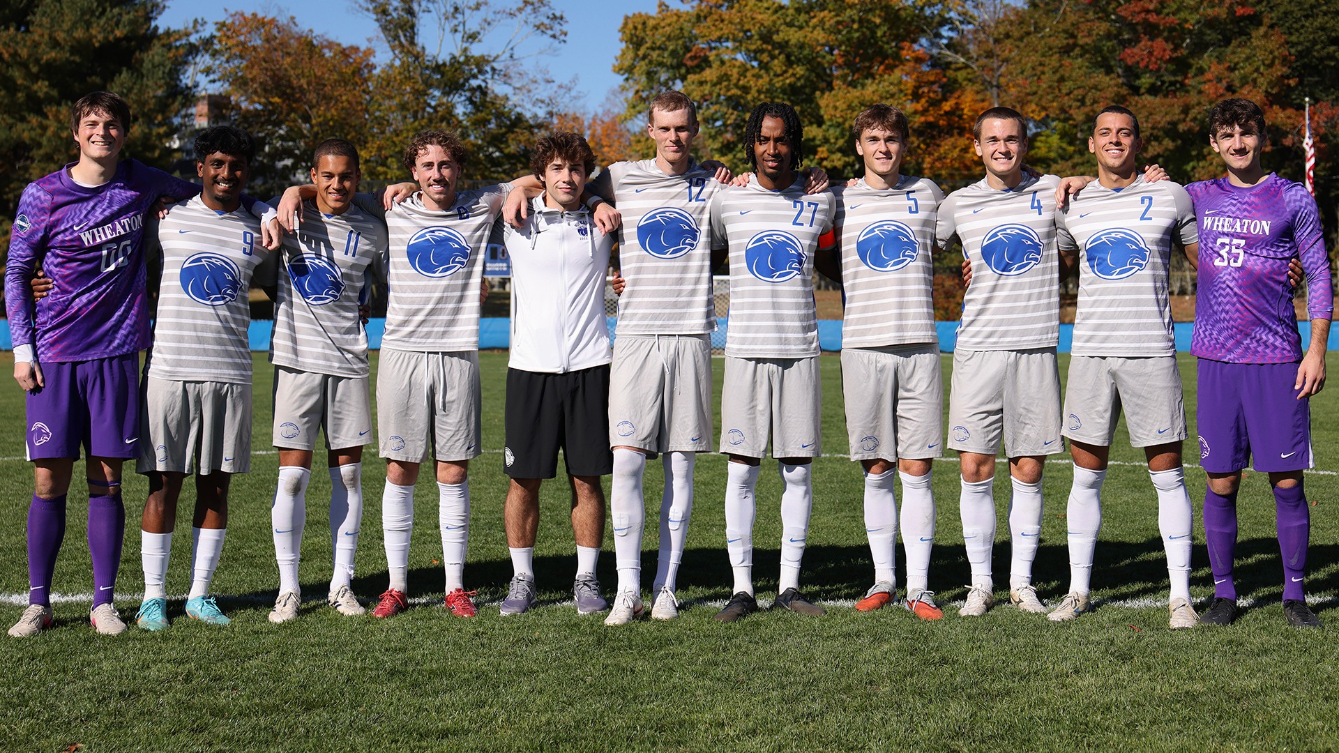 2026 Wheaton Men's Soccer Seniors vs Coast Guard
