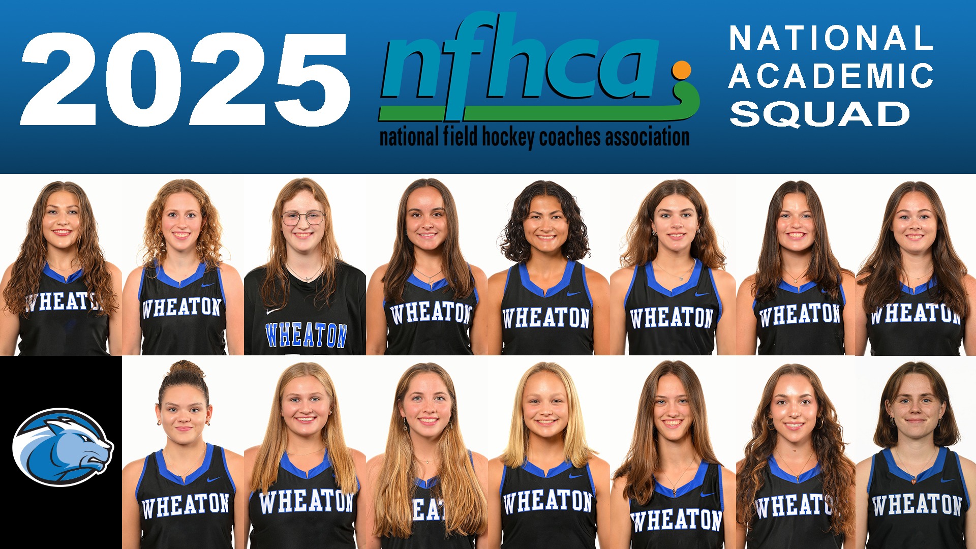 2025 NFHCA National Academic Squad graphic