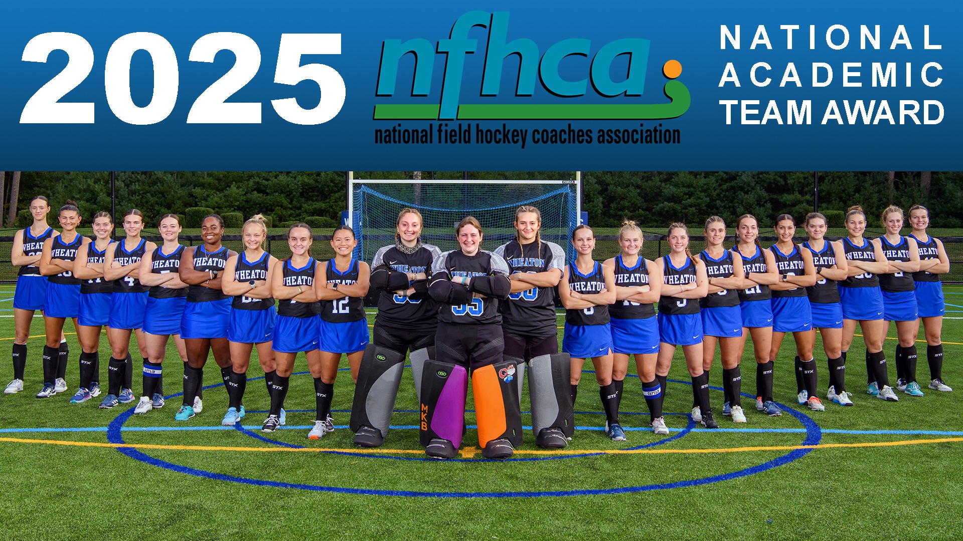 2025 NFHCA Team Academic Award graphic