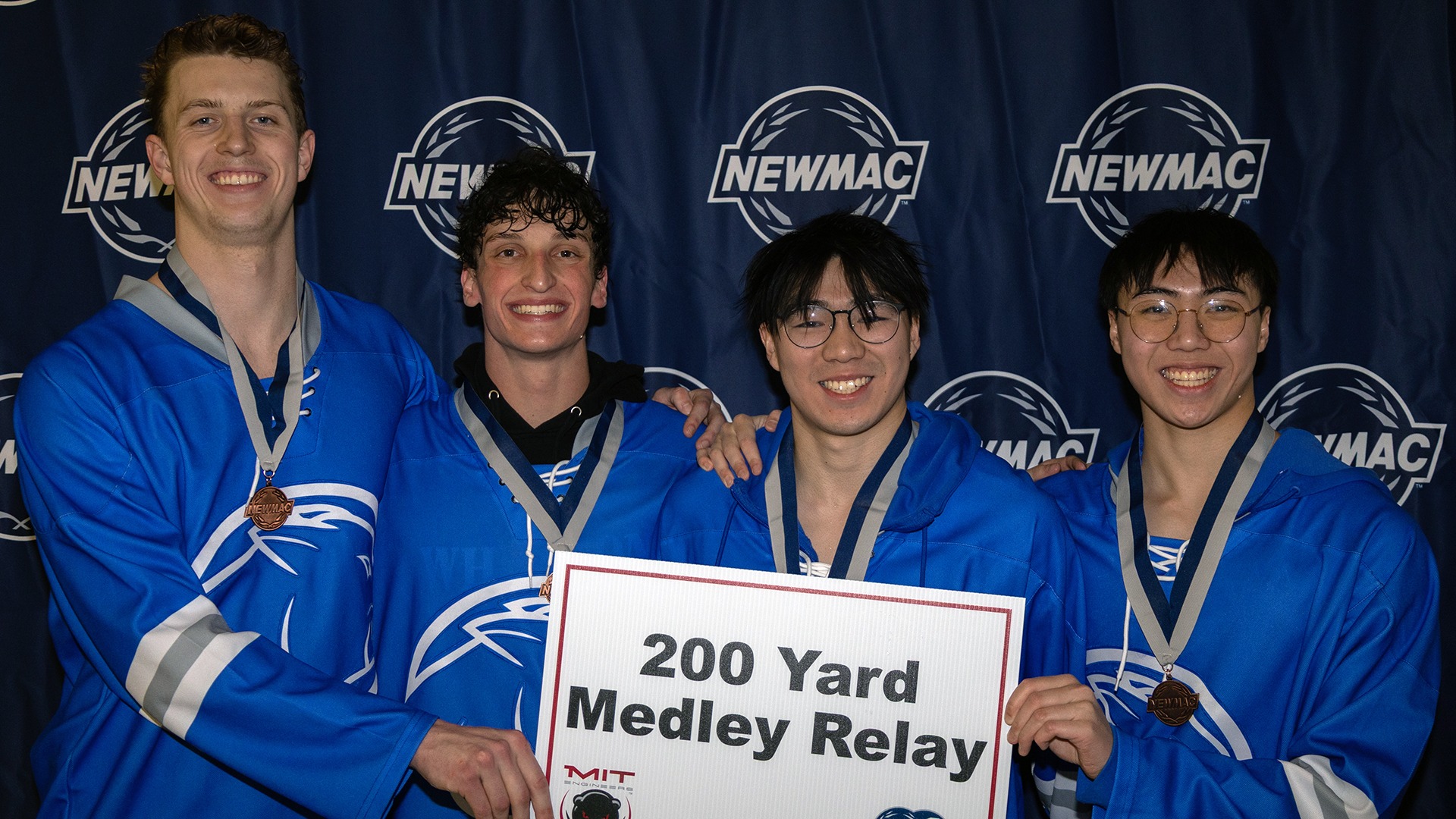 Hixson, Brian, Gavin Cullinan, Andrew Tran, Marcus Tran 200 Medley Relay 26 NEWMAC Championship