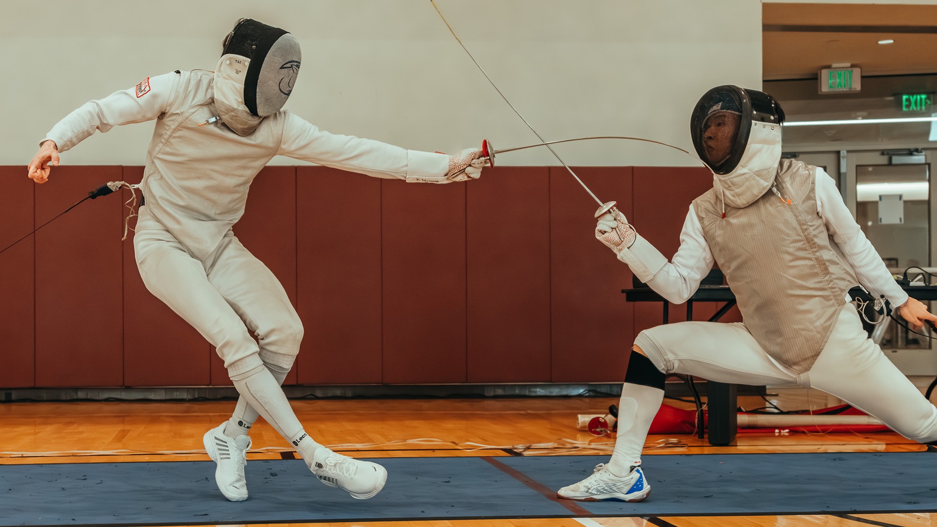 Nunnink, Phillip action at Northeast Fencing Conference 