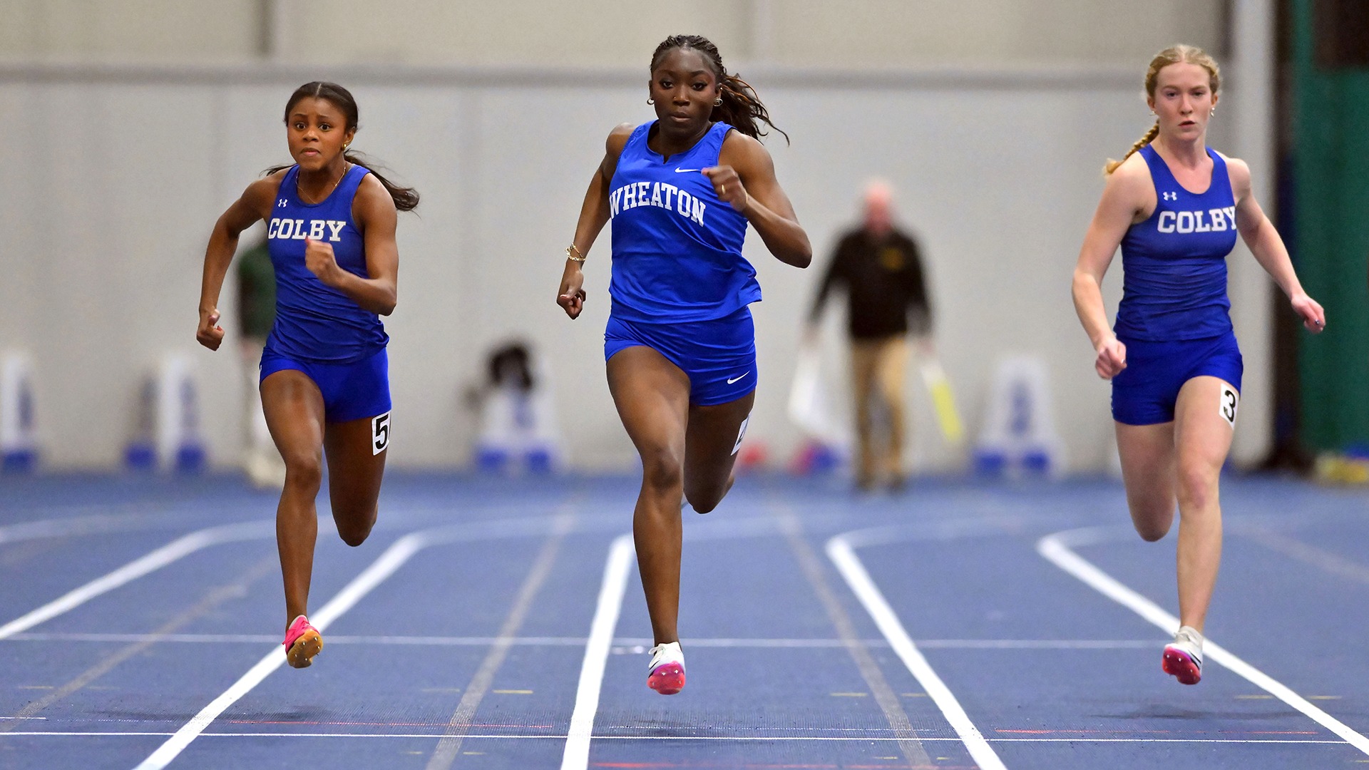 Loriston, Michaina action at Wheaton Invitational 
