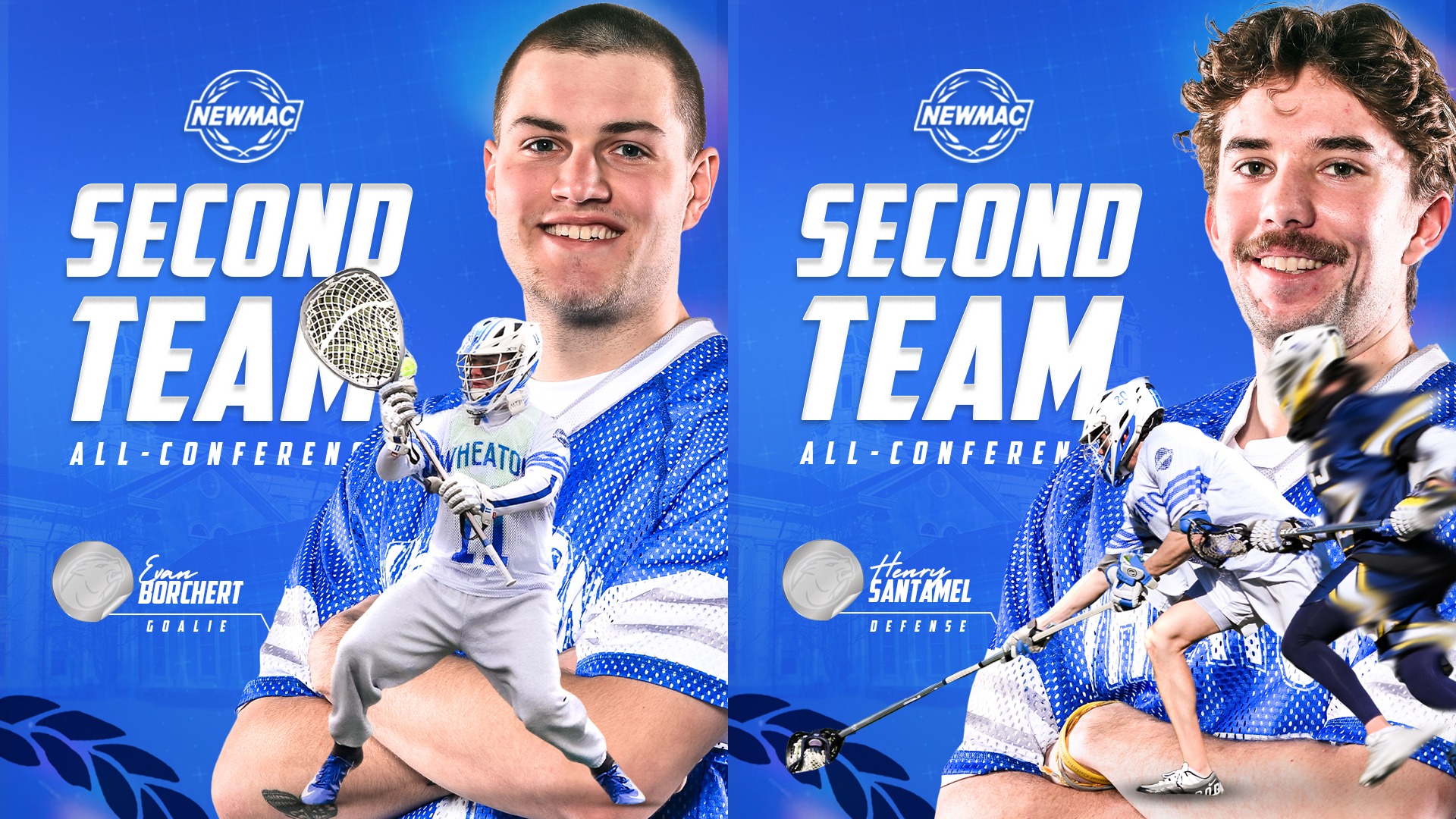 2026 NEWMAC Men's Lacrosse All-Conference Graphic