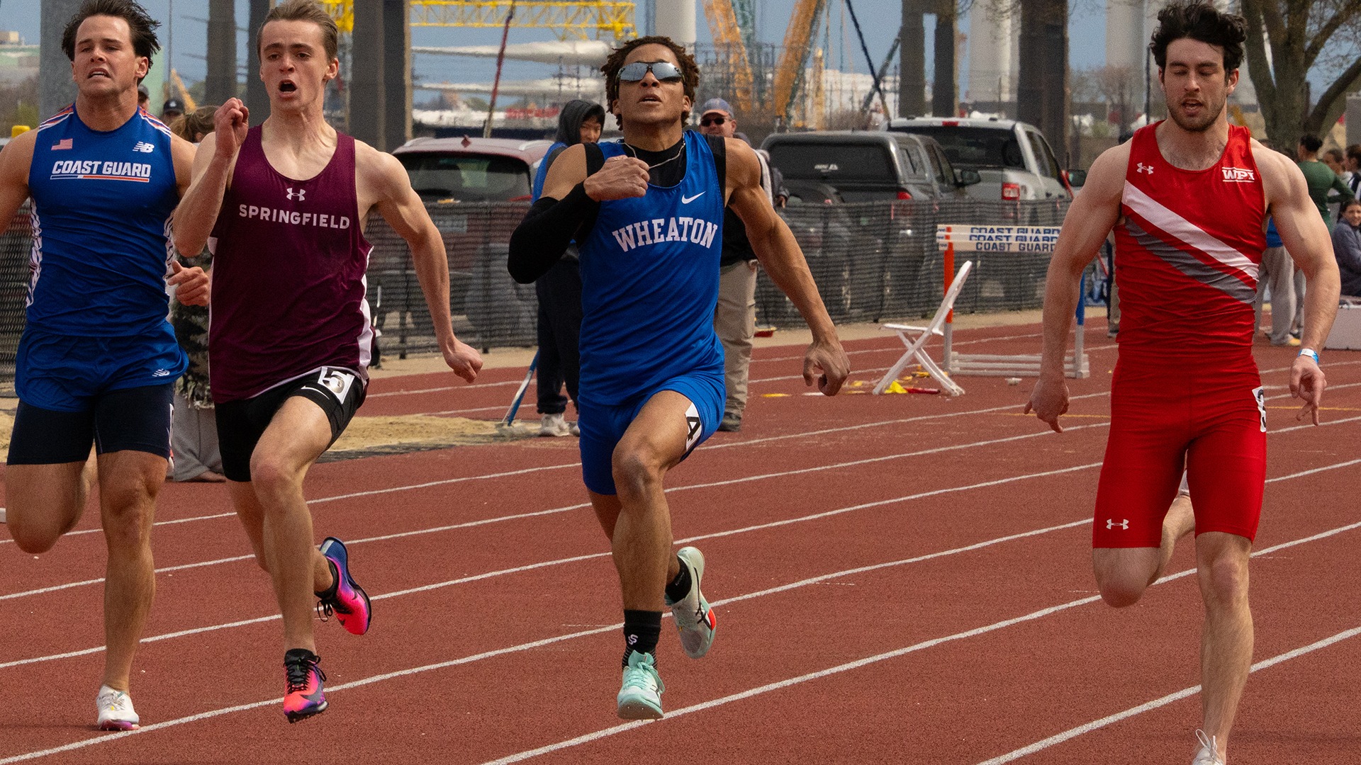 Brown Wright, Josy action at NEWMAC Championship
