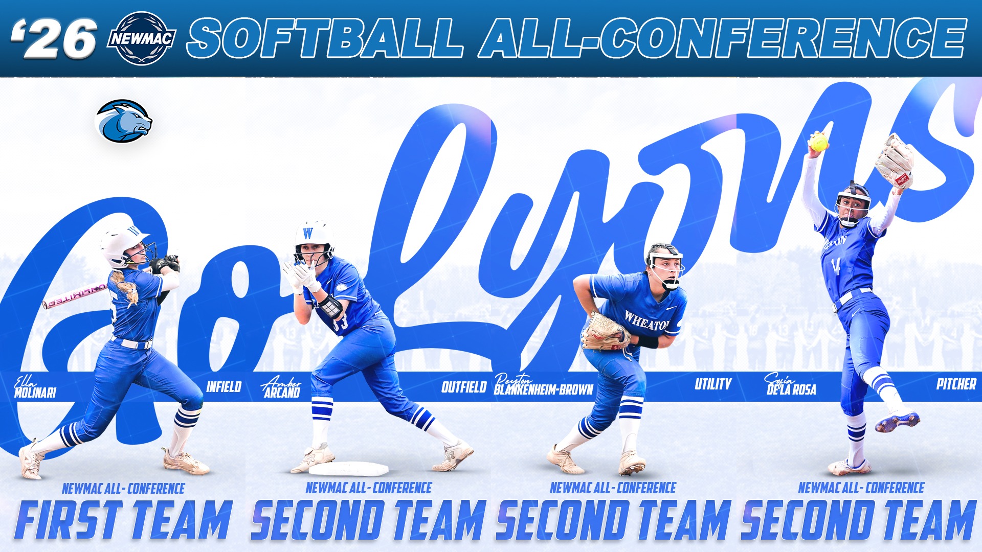 2026 NEWMAC Softball All-Conference Graphic