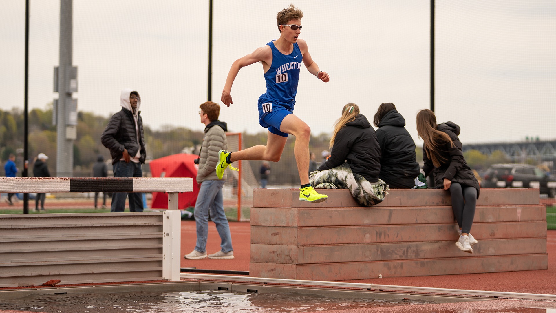 Lacroix, Nick action at NEWMAC Championship
