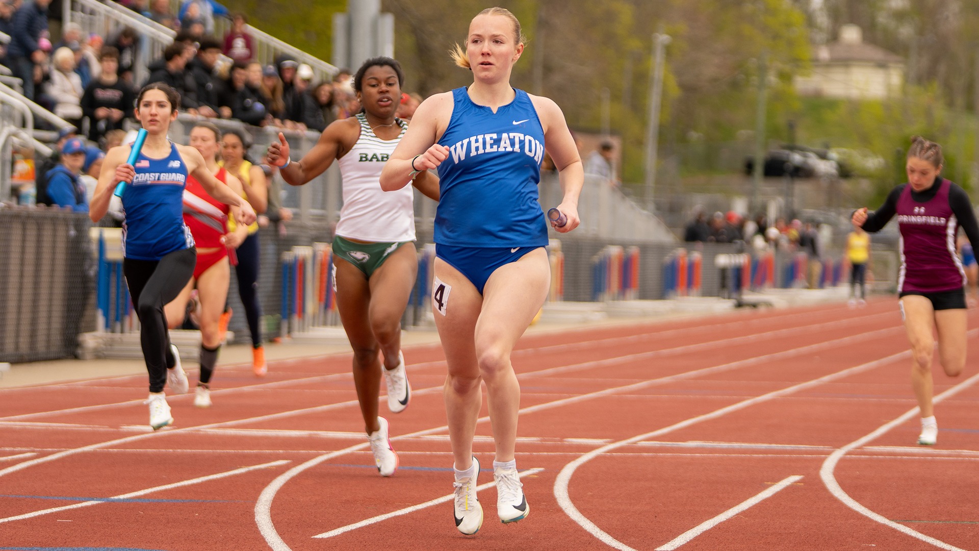 Wickenheisser, Kate action at NEWMAC Championship