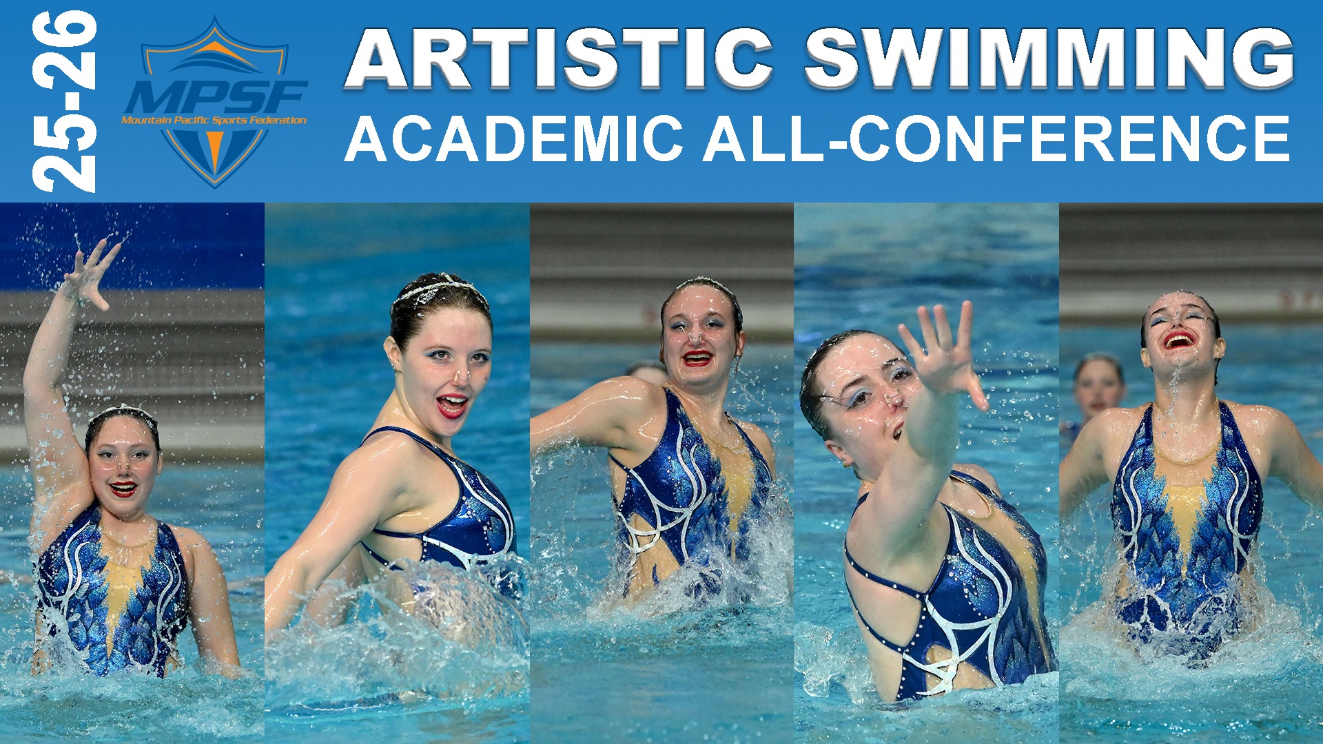 2026 Artistic Swimming MPSF All-Academic Team