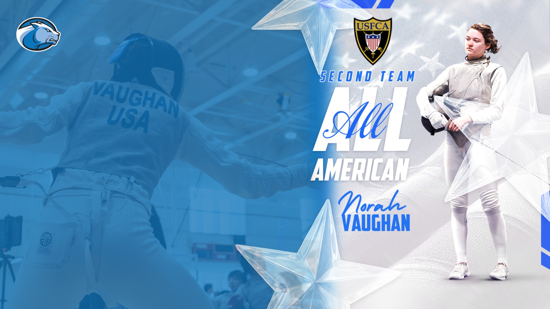 Vaughan, Norah 2026 USFCA All-America graphic