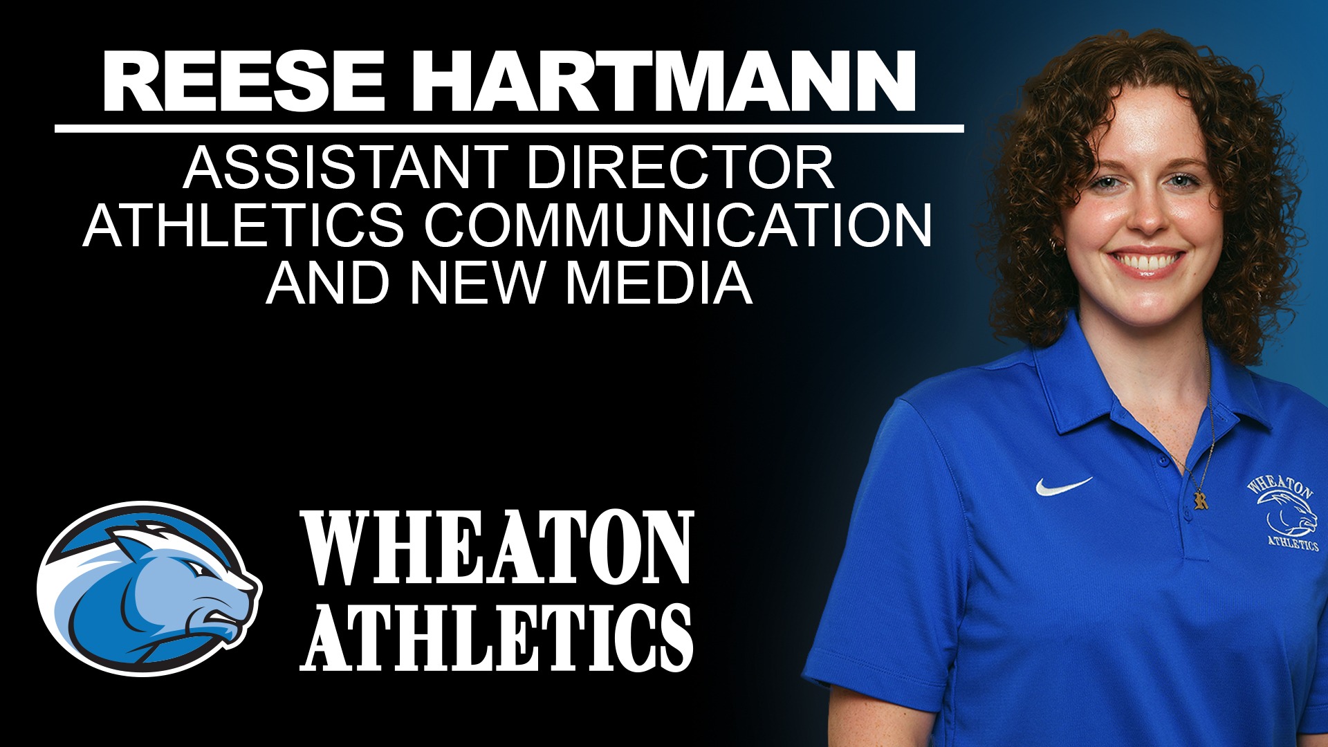 Hartmann, Reese Named Assistant Director of Athletics Communication and New Media graphic