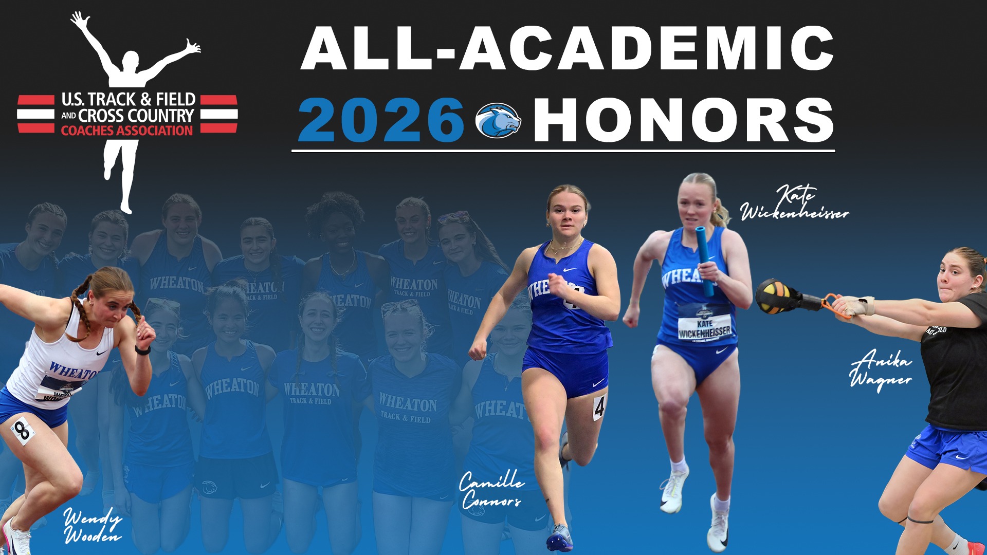 2026 USTFCCCA All-Academic Team Award graphic