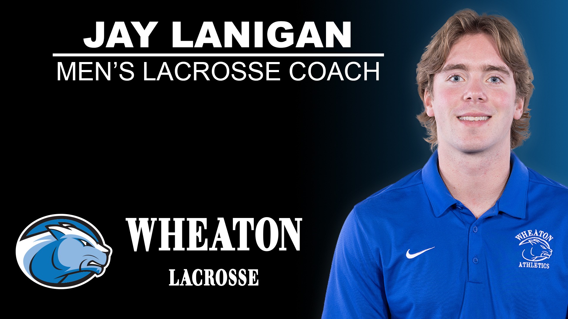 Lanigan, Jay Head Coach Announcement graphic