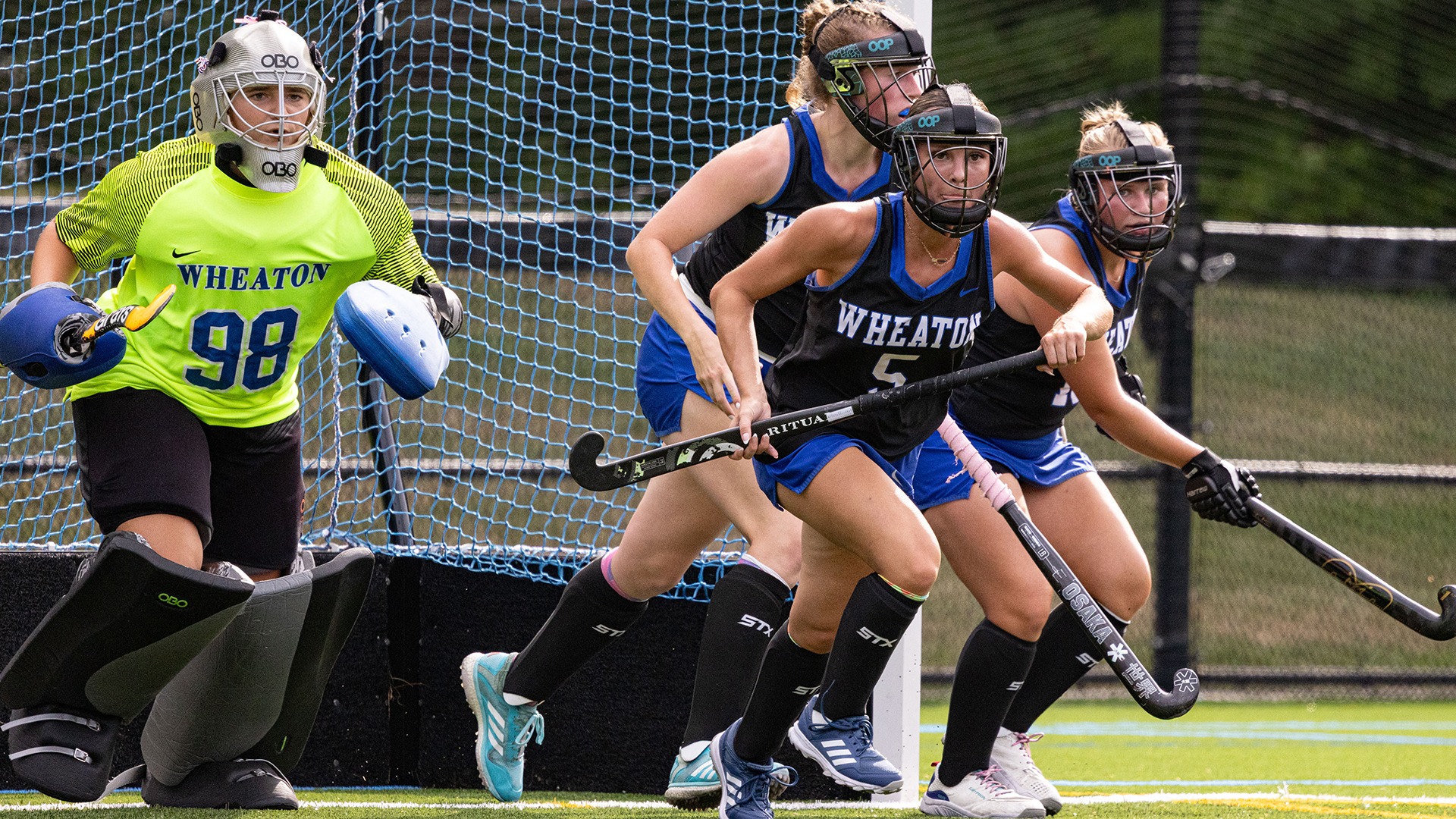 LeBlanc, Elise action vs. Lasell (pre-season)