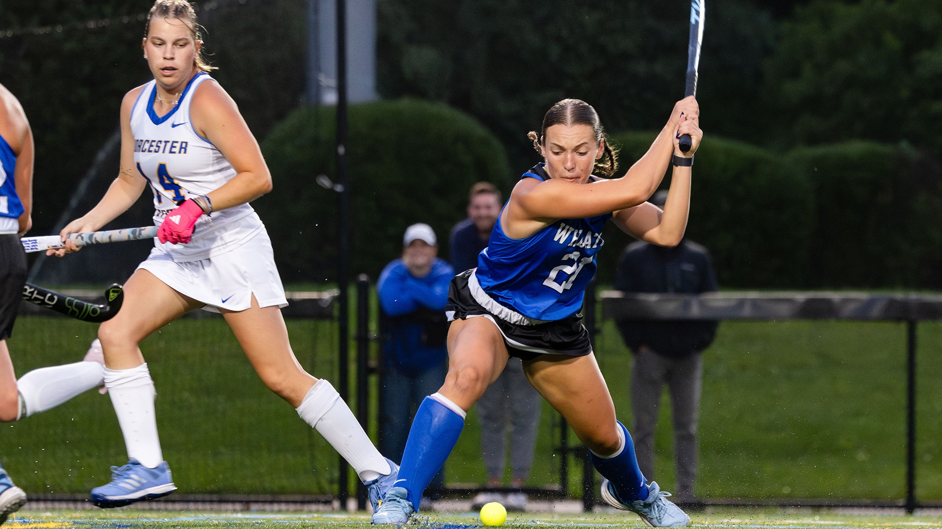 Wilonski, Kayla action vs. Worcester State