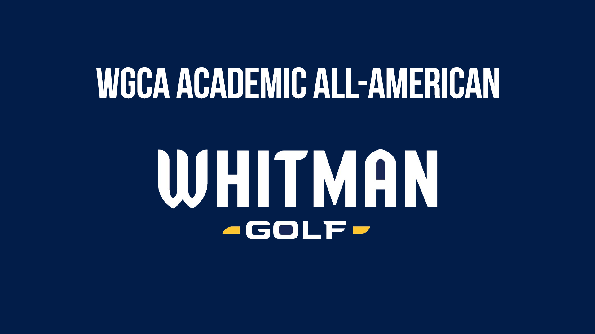 WGCA Scholar All-Americans