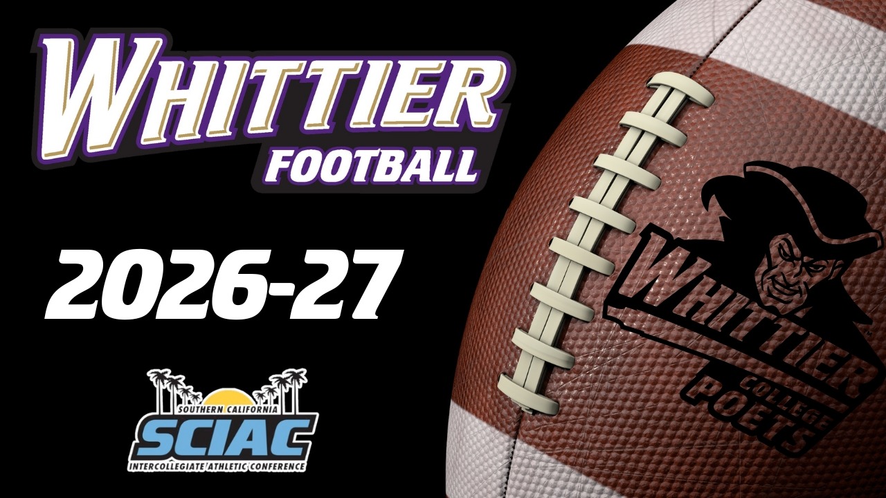Whittier Football Returns for 2026-27
