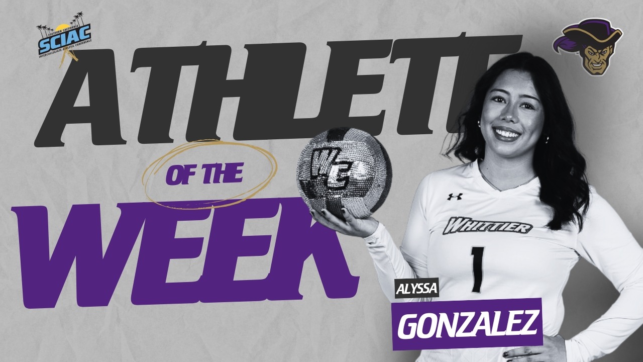 Alyssa Gonzalez SCIAC AOTW