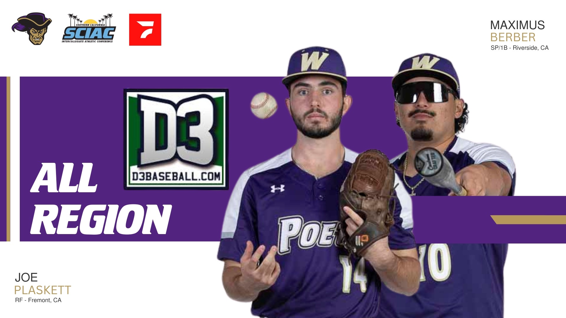 D3Baseball All-Region 2025