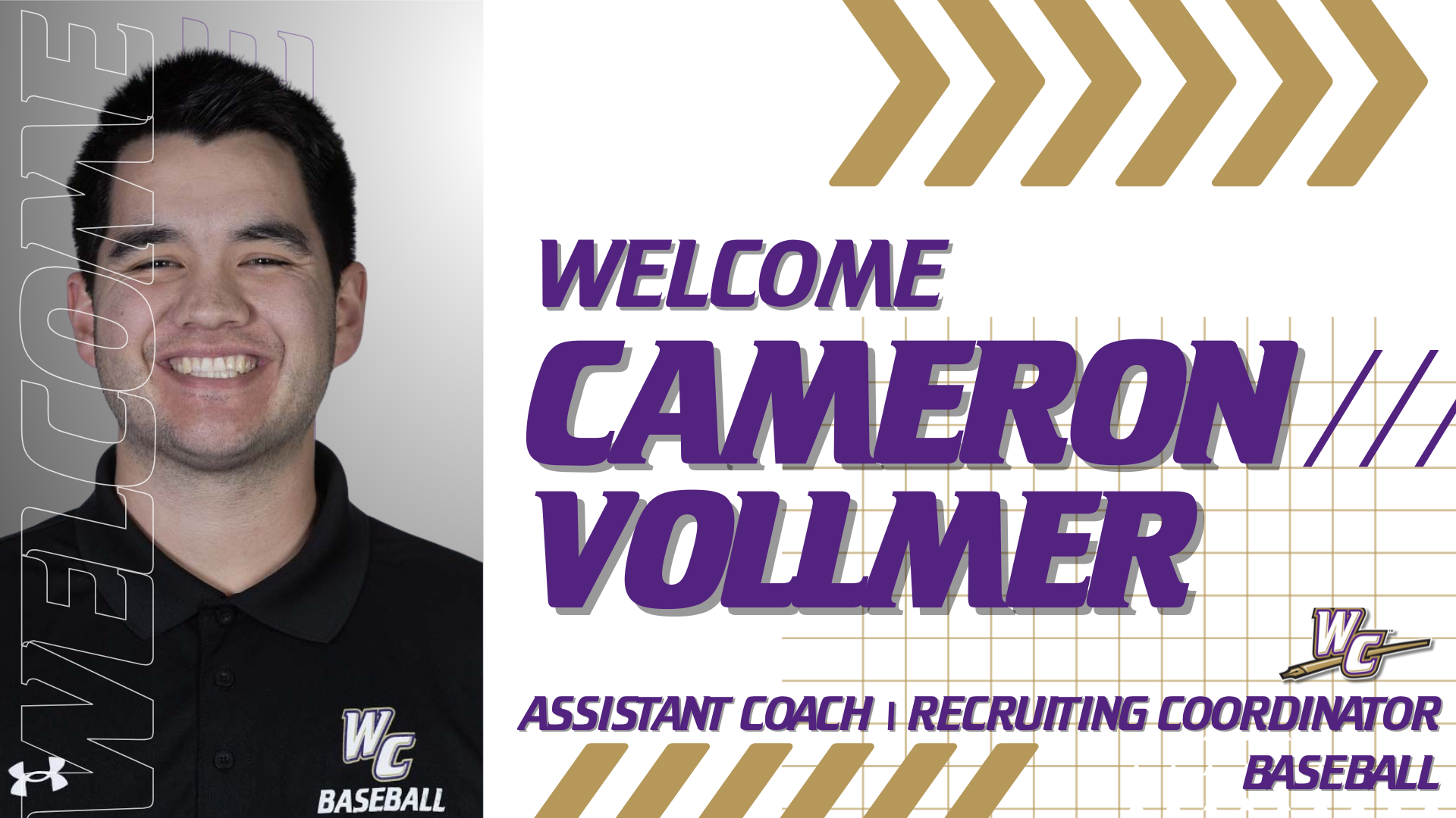 Cameron Vollmer Full-Time Assistant