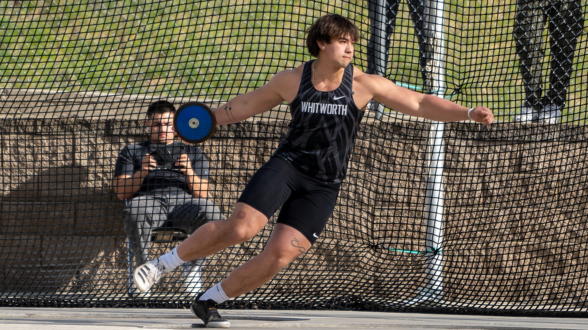 Eddie Vu posted a new PR in the discus at the last chance meet