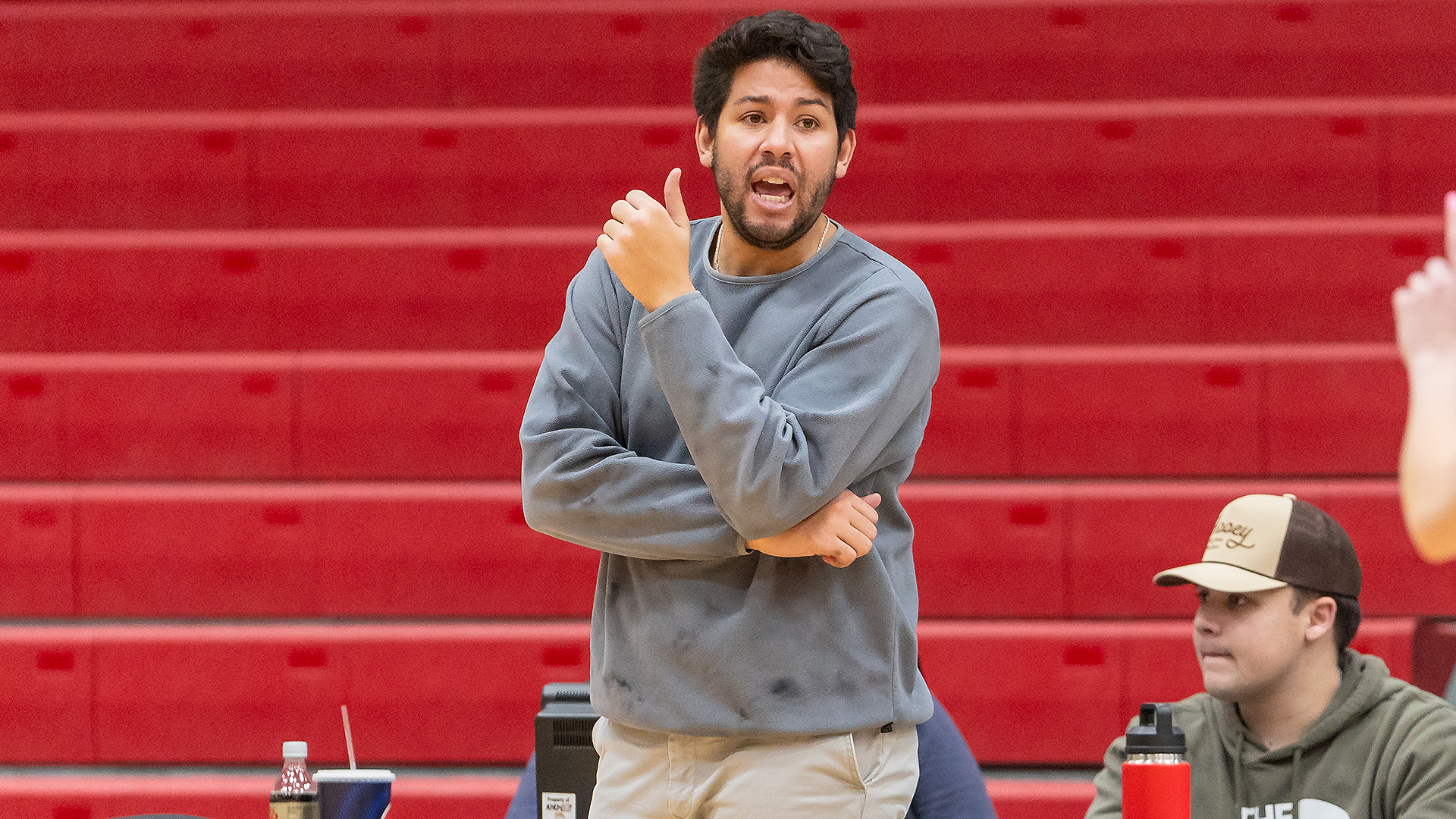 Kenny Love calls out instructions vs. Whitman