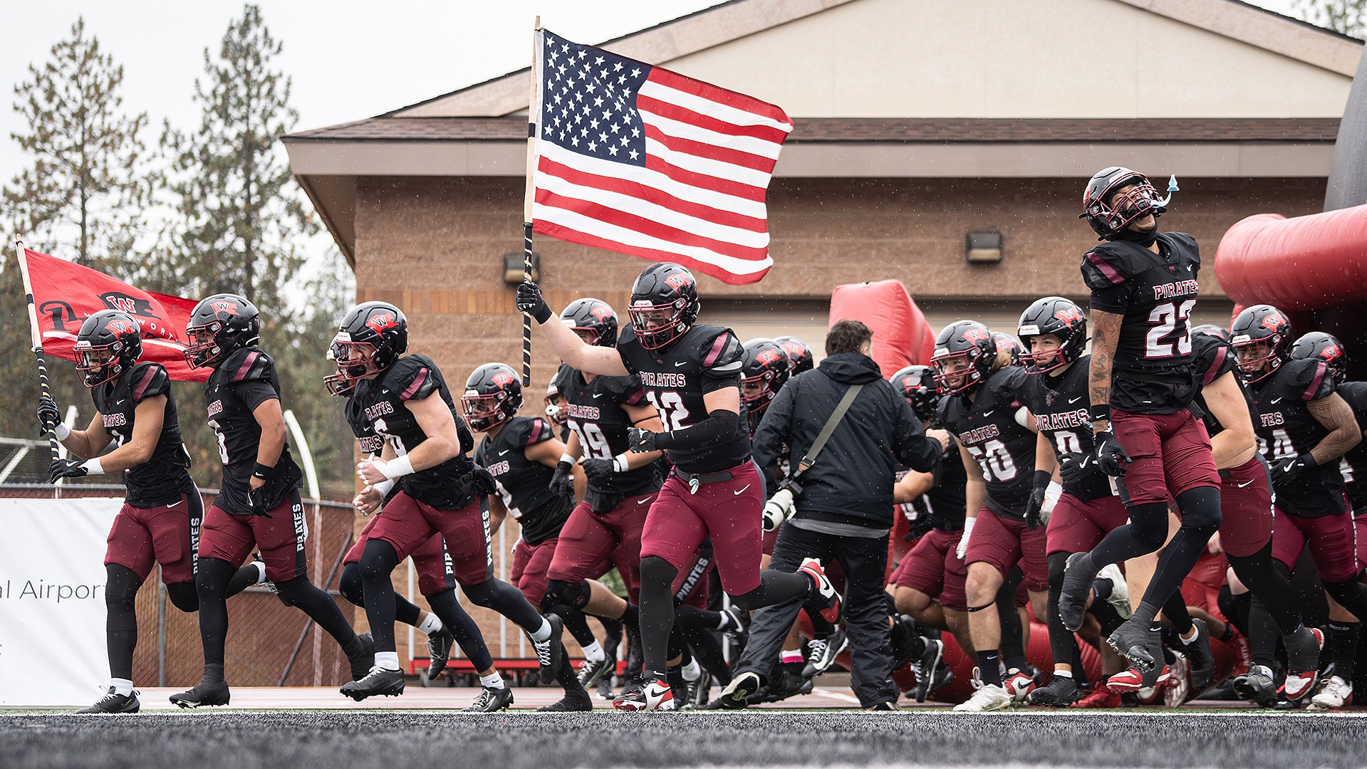 The Pirates take the field vs. PLU 2025