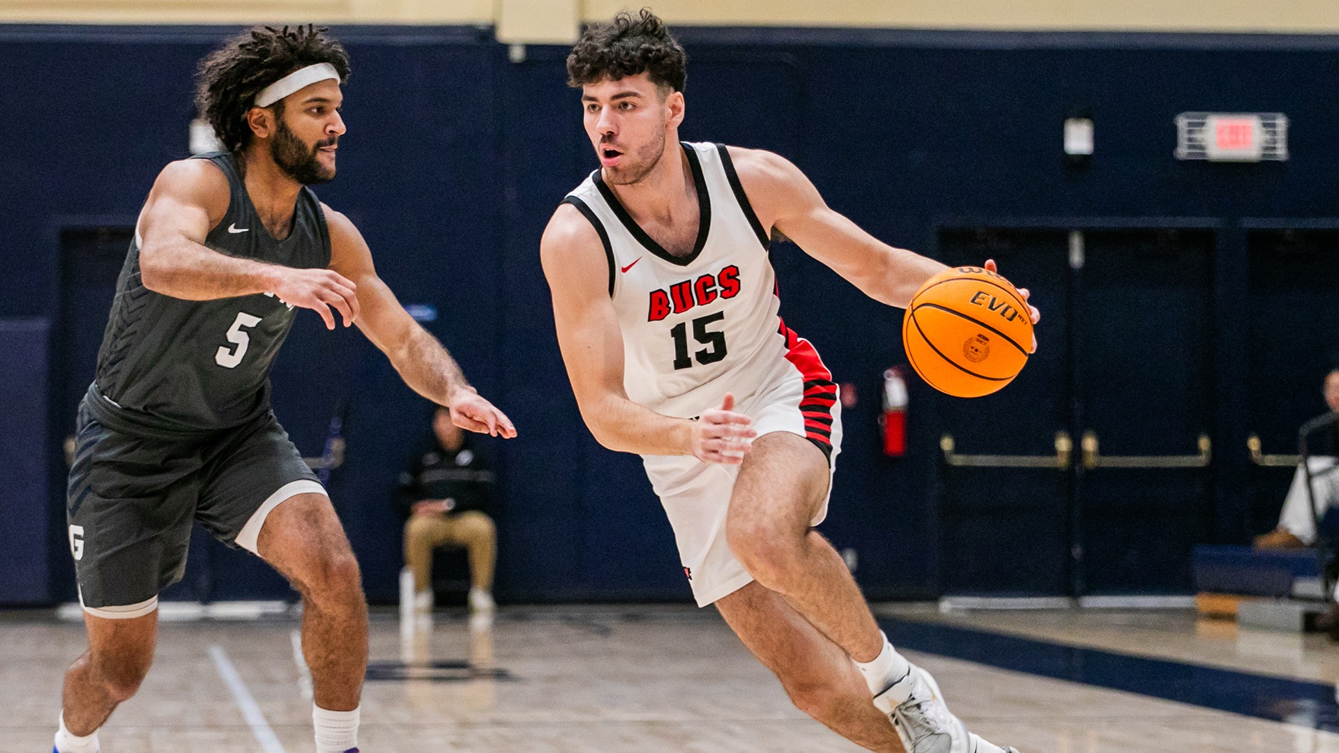 Stephen Behil posted a double-double at George Fox 2025-26