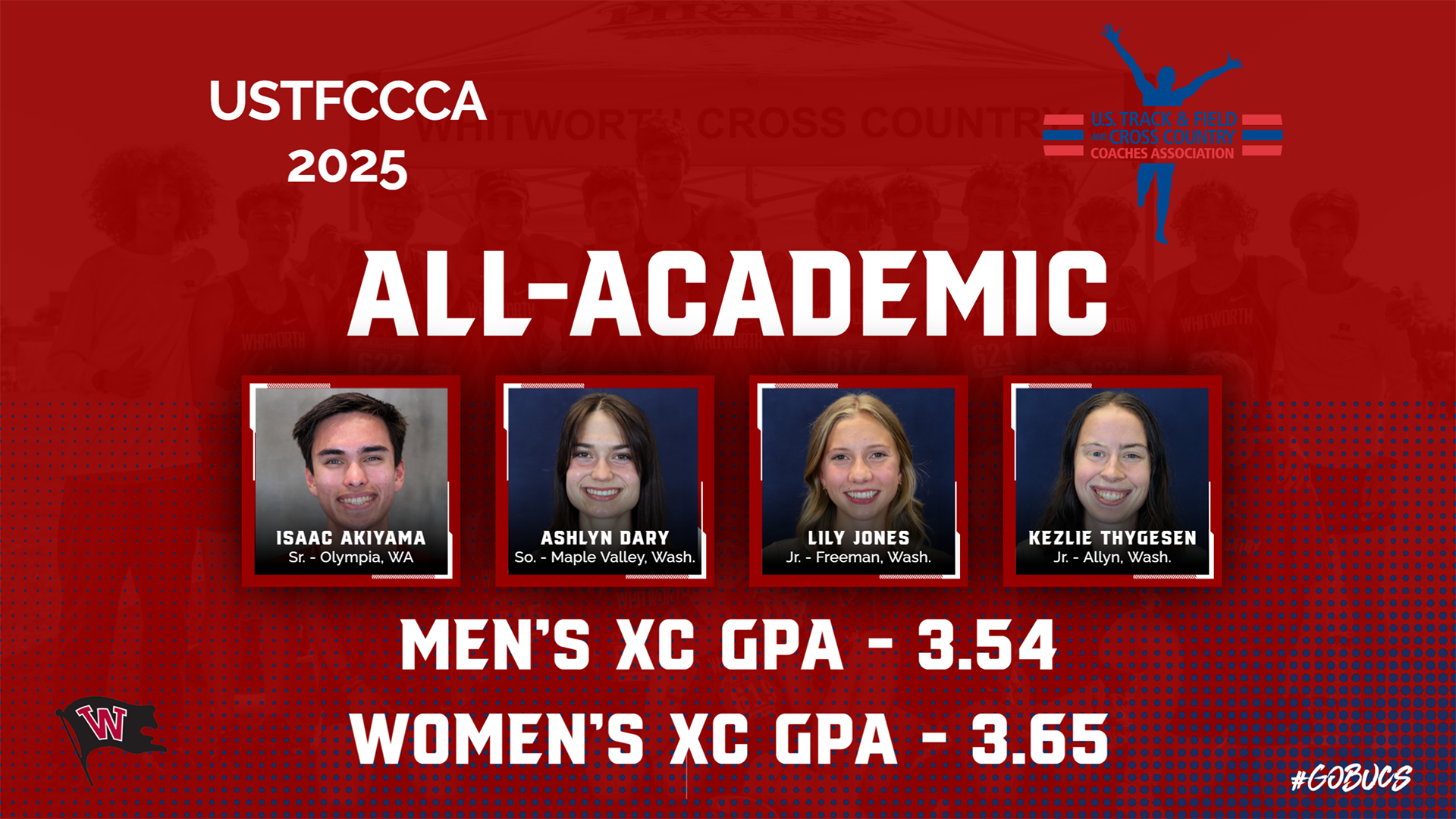 Cross Country All-Academic 2025