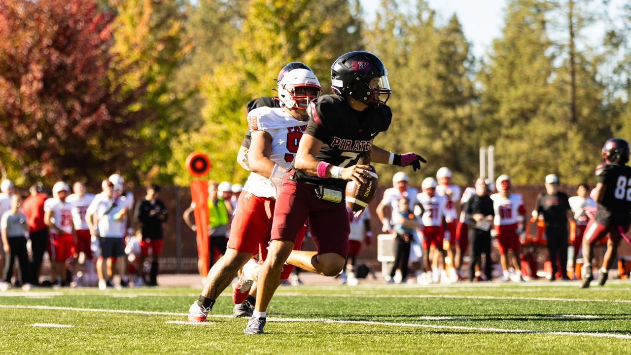 Logan Lacio threw four touchdown passes vs. Pacific 2026