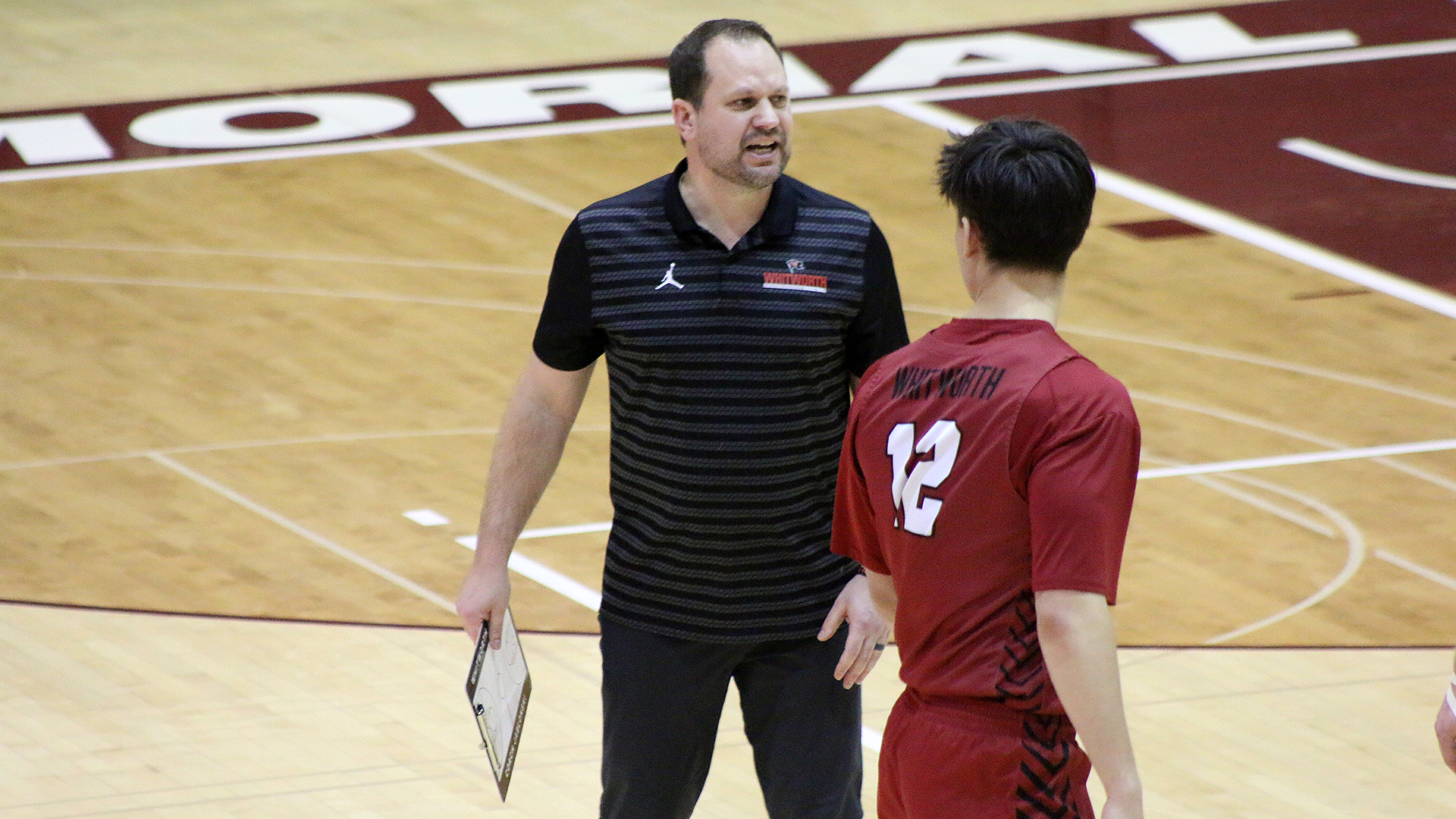 Damion Jablonski coaches at Puget Sound 2025-26