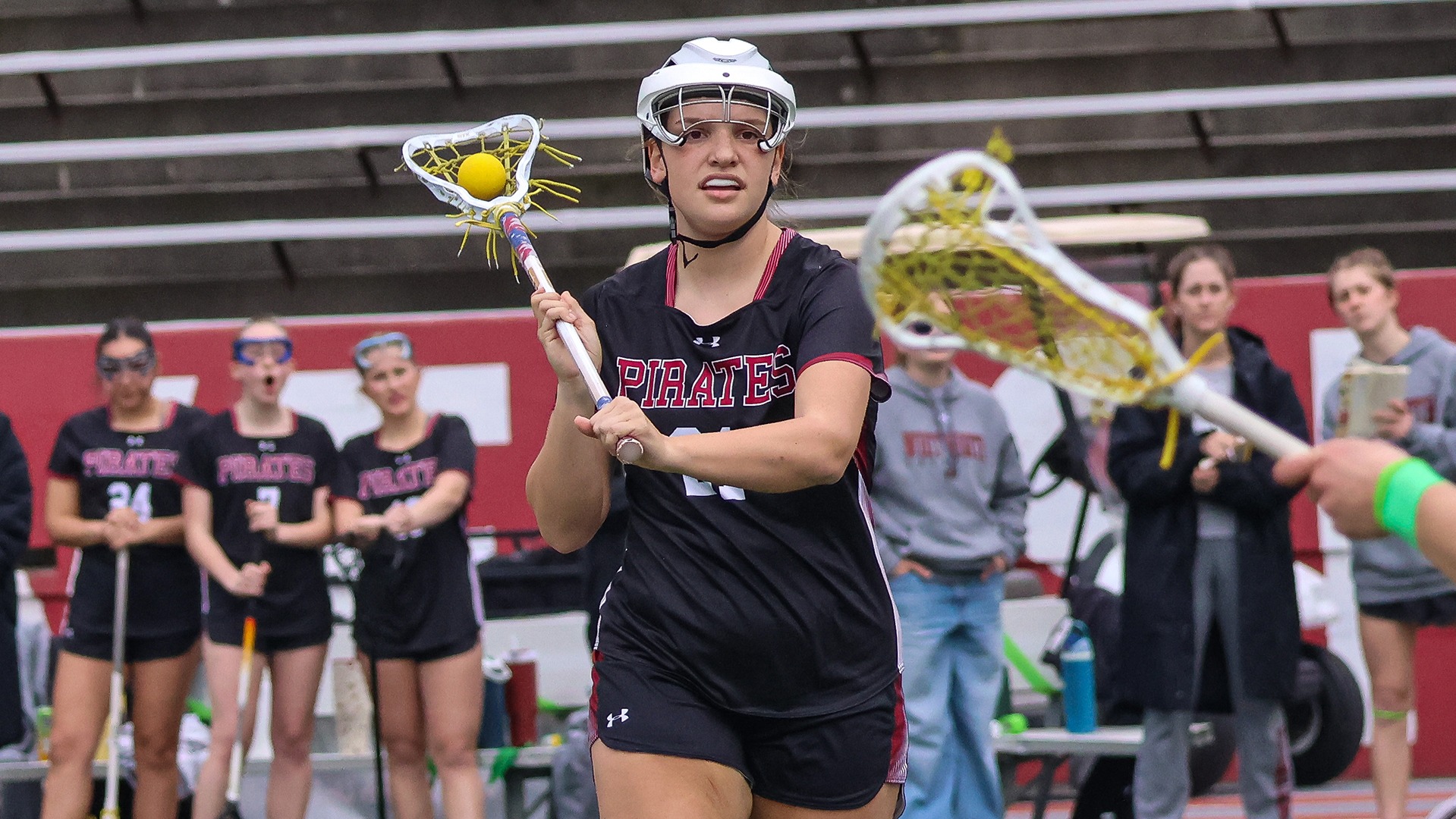 Campbell Vincent led the Pirates with five goals vs. Kalamazoo 2026