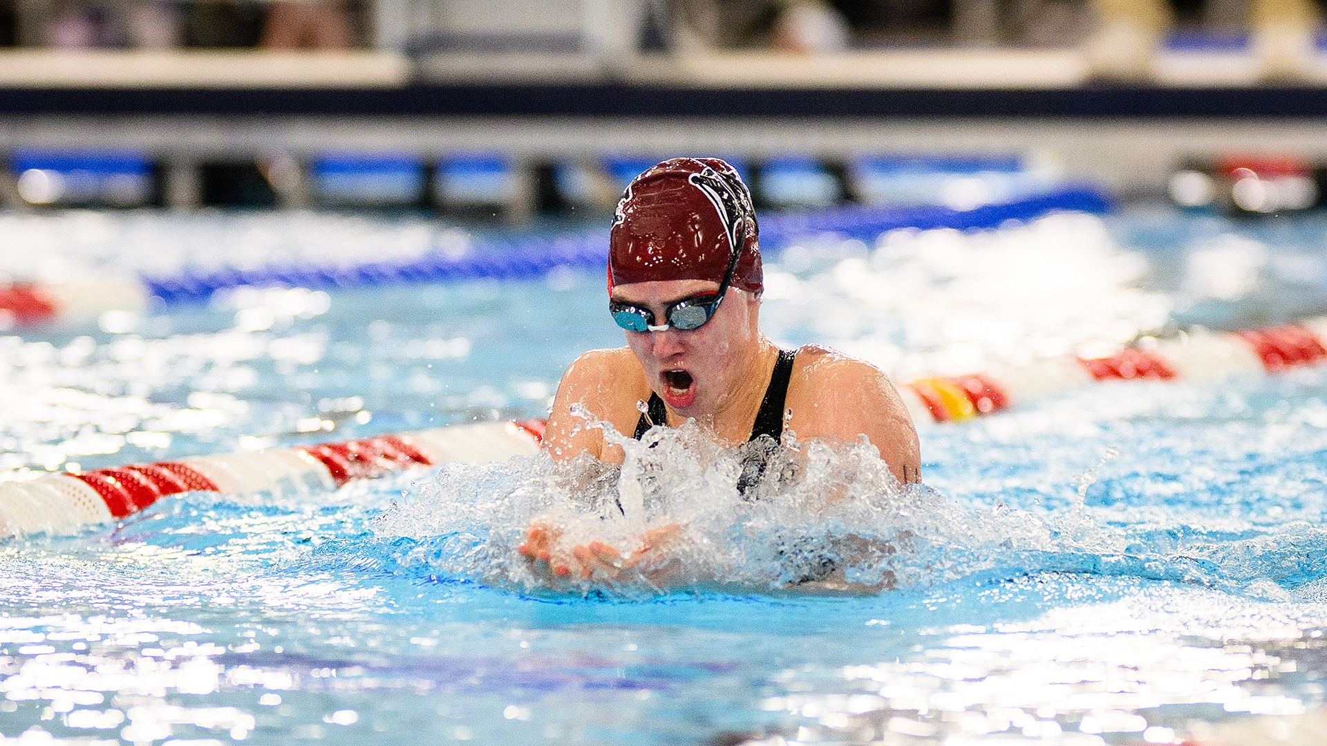 Megan Bonikowsky finishes as runner-up in the 200 Breaststroke on Sunday at NWC Championships 2026