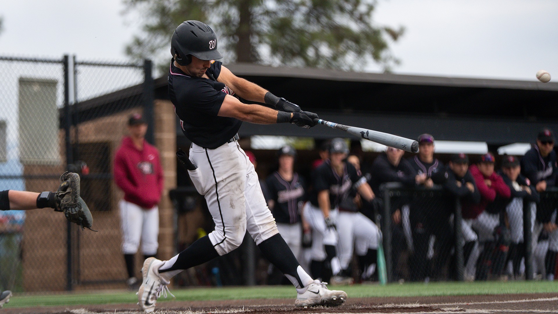Kyle Memarian drills a home run in the opener vs. Pacific 2026