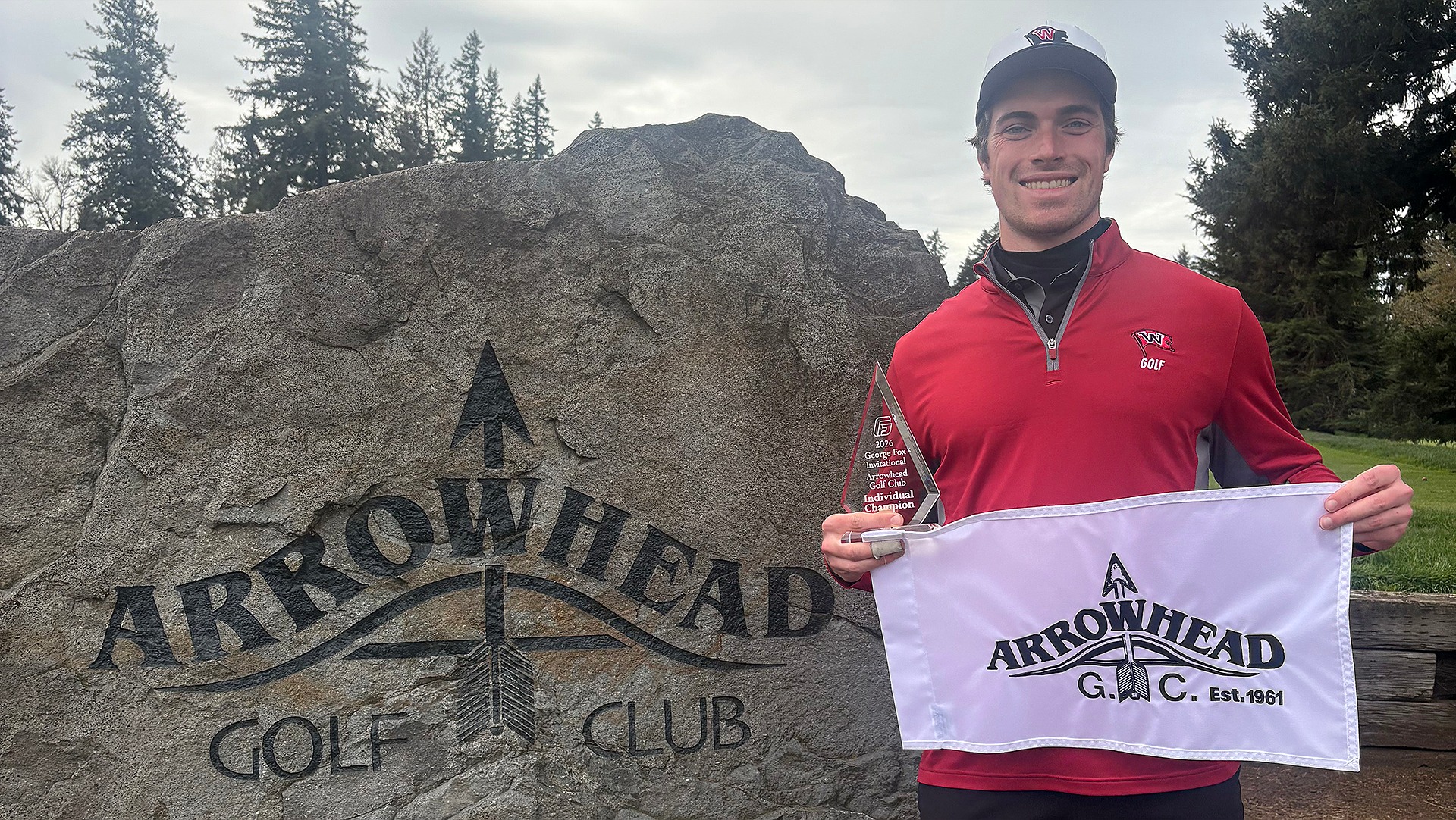 Matthew Durkin earned medalist honors at the GFU Invitational 2026