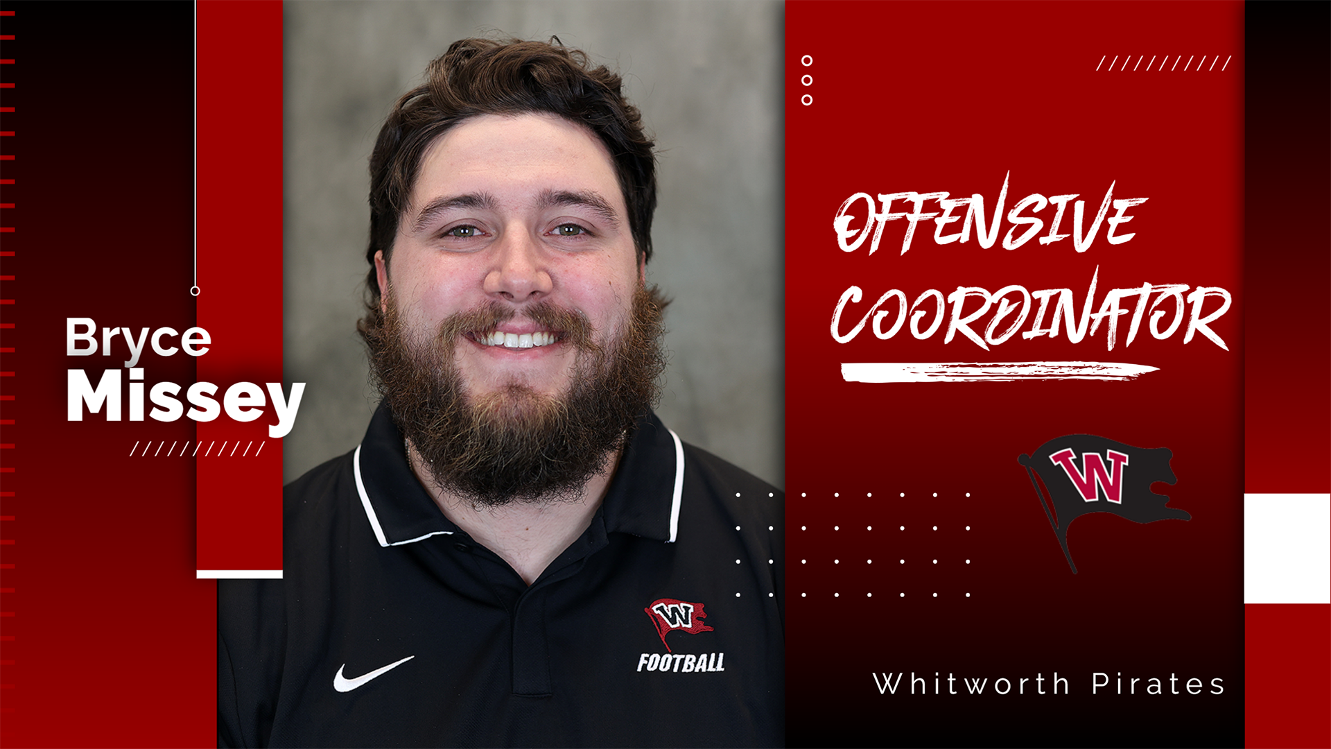 Bryce Missey returns as OC for football in 2026