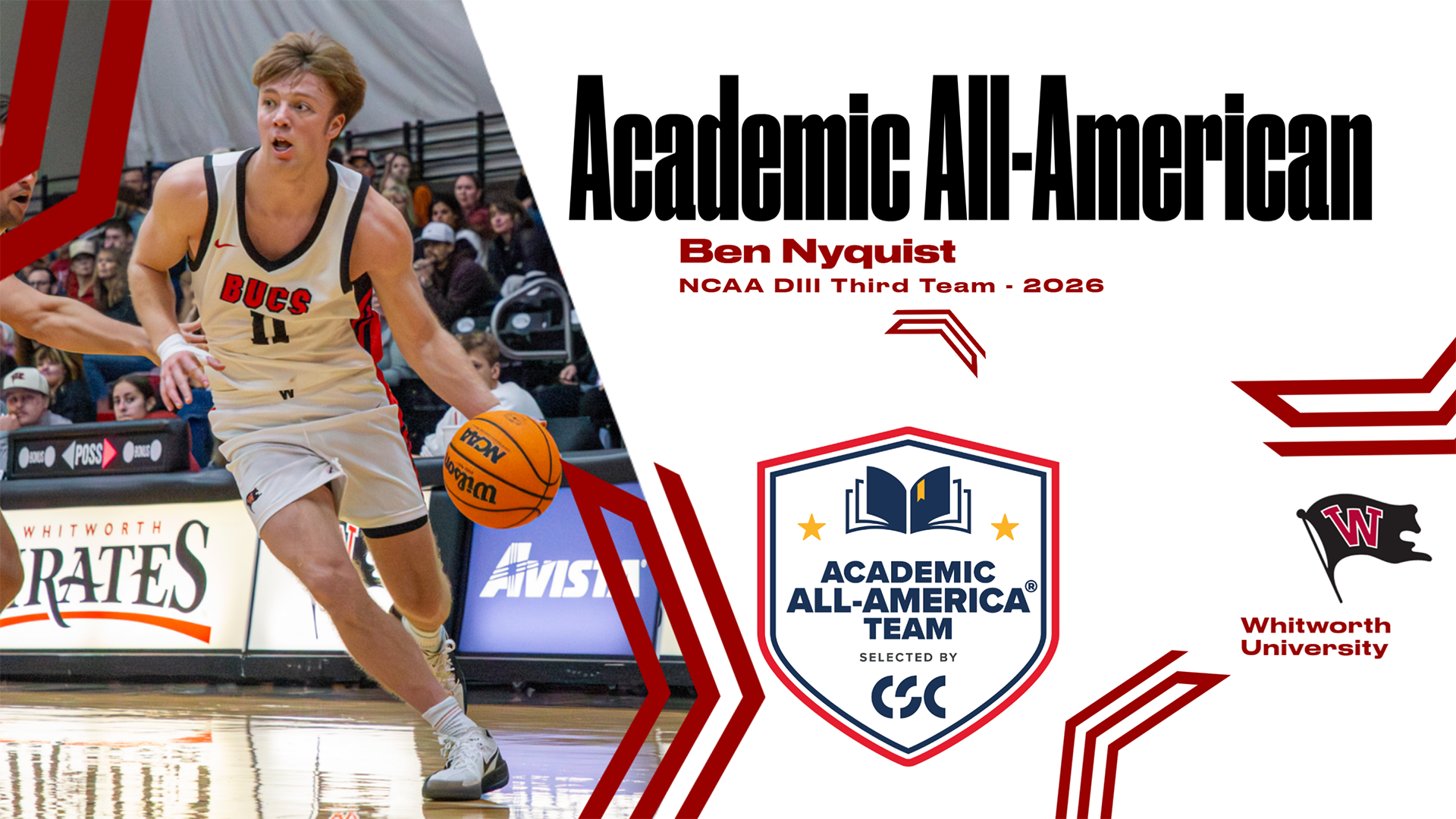 Ben Nyquist Academic All-American 2026