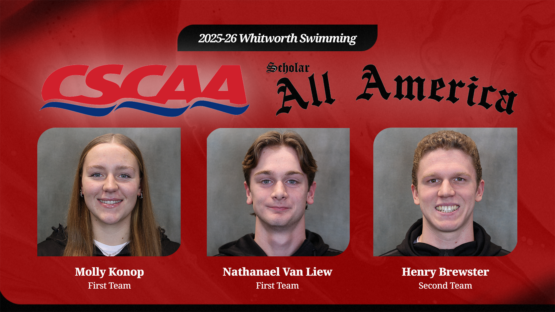 CSC Scholar All-Americans 2026