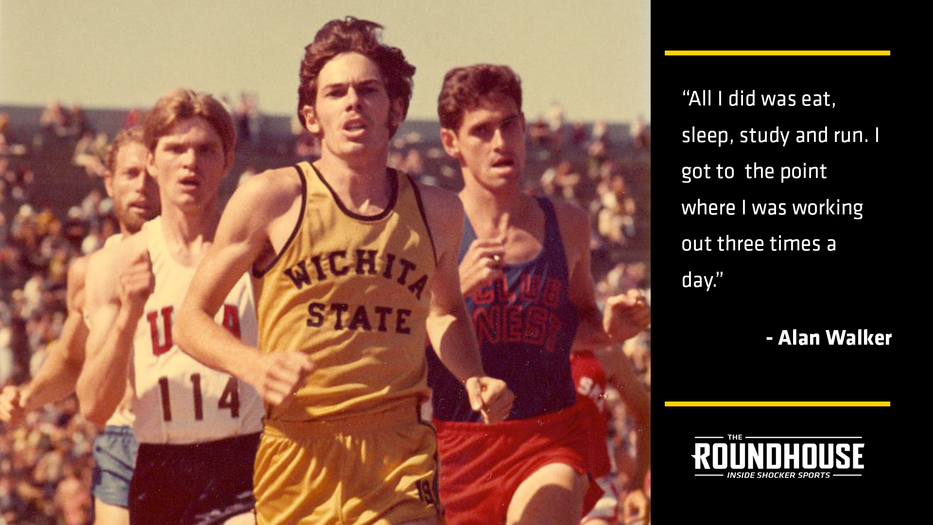 RH Walker Led WSU's Dominant Distance Era Wichita State Athletics