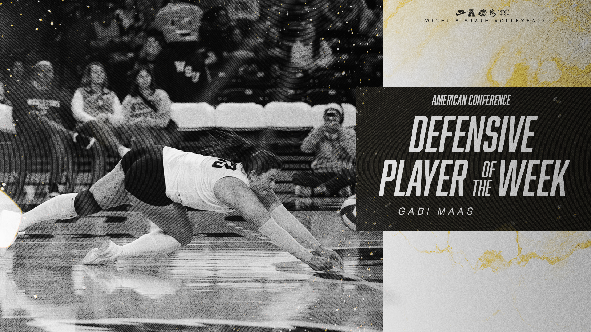 Gabi Maas American Conference Defensive Player of the Week