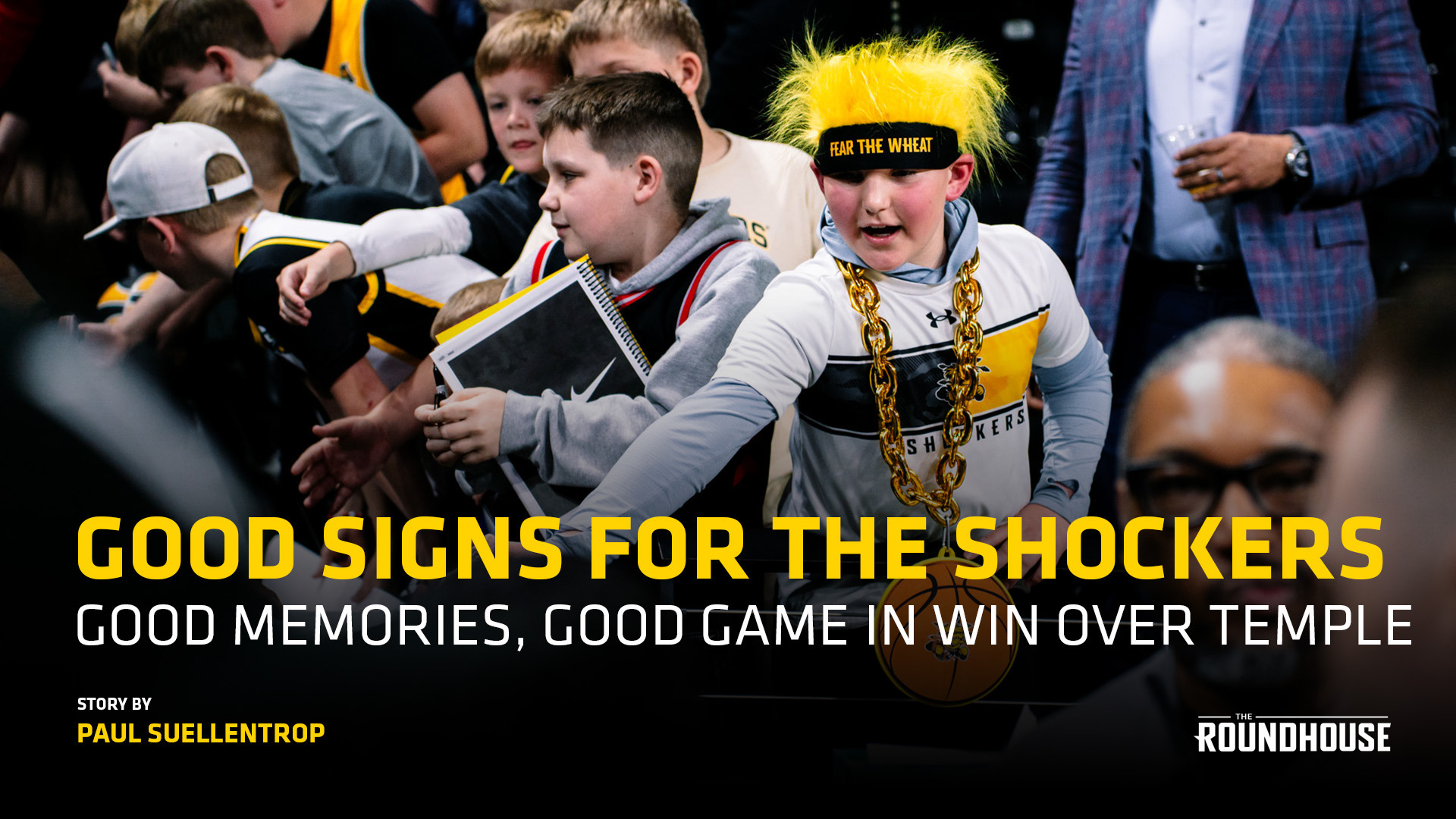 RH: Kids after Temple game