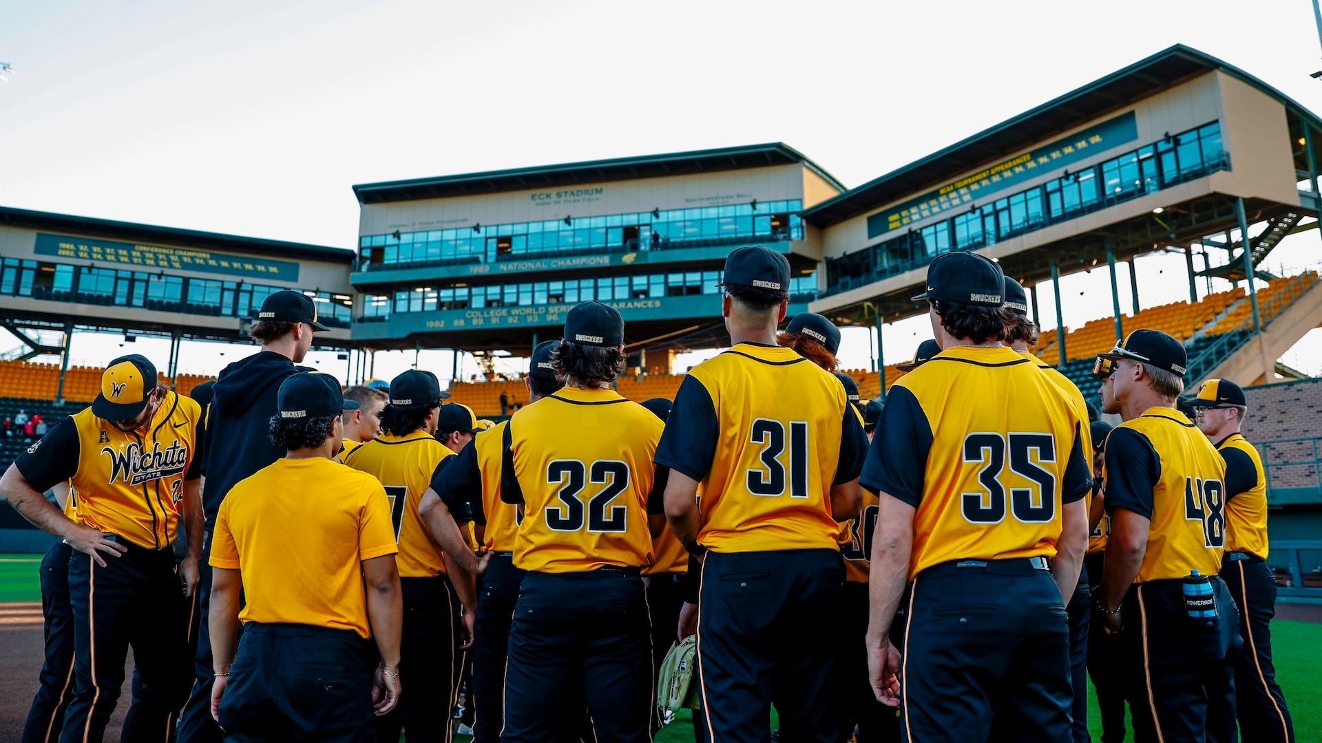 Baseball Team Huddle