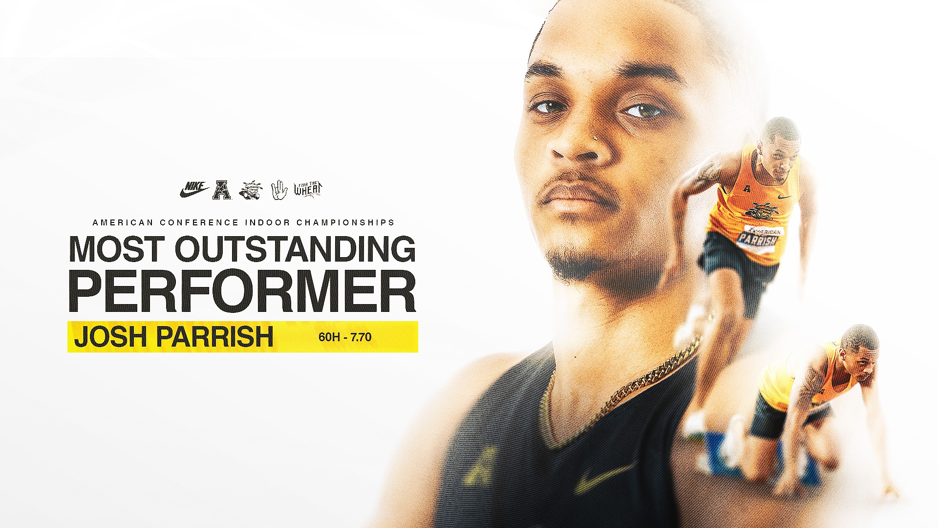 Josh Parrish - American Conference Most Outstanding Track Performer