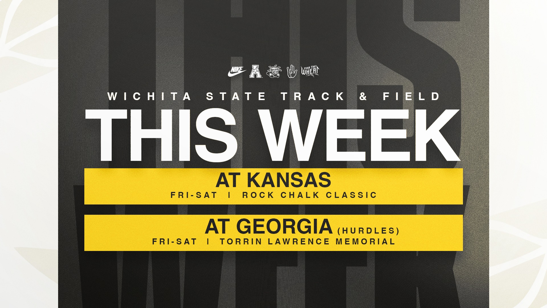 TF This Week: at Kansas & Georgia