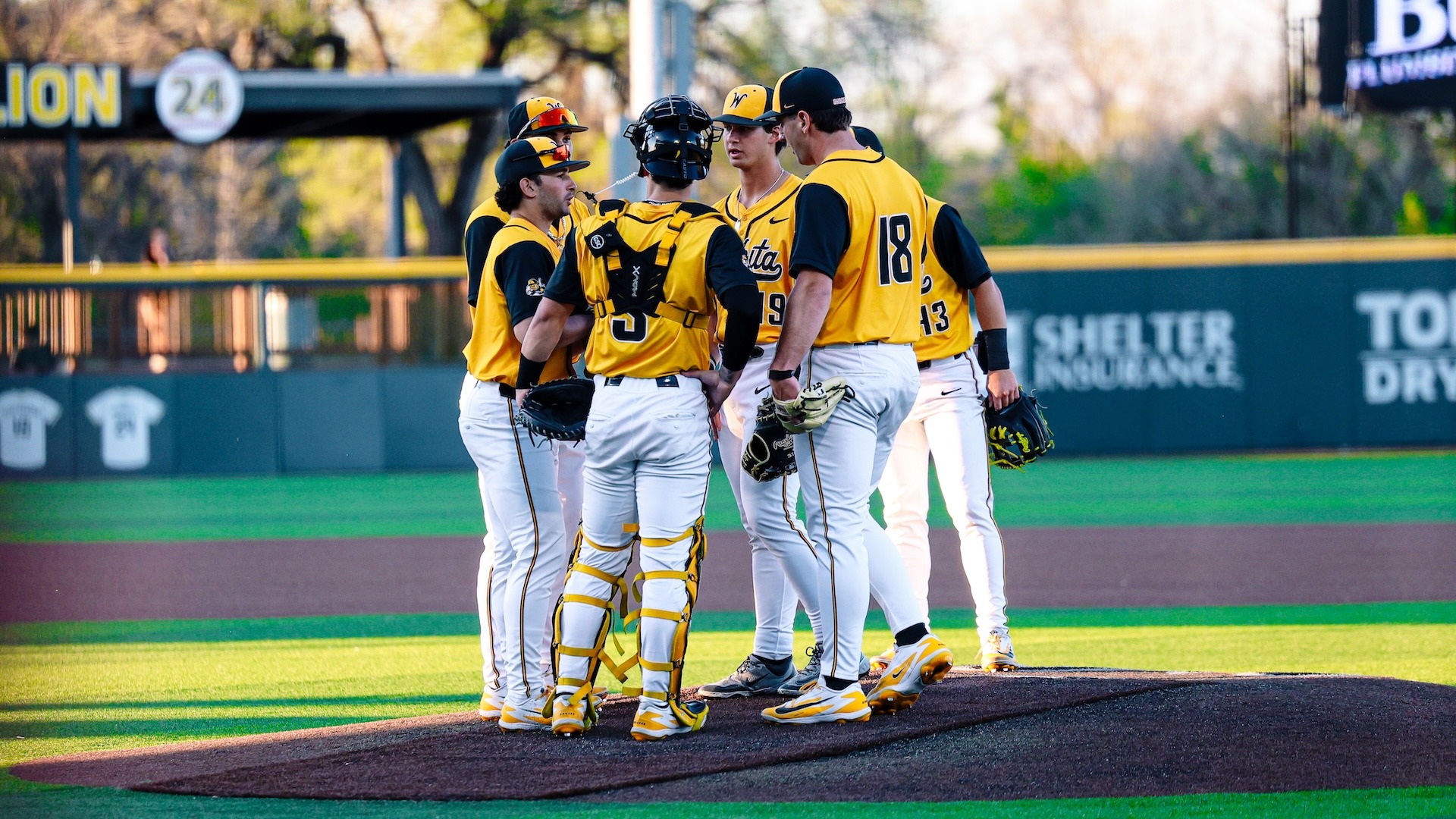 Baseball Team Huddle