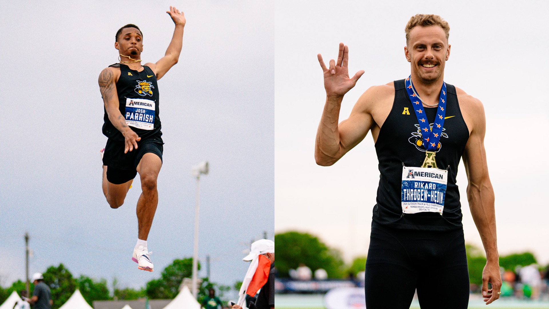 Josh Parrish and Rikard Trogen Hedin - American Conference Champions