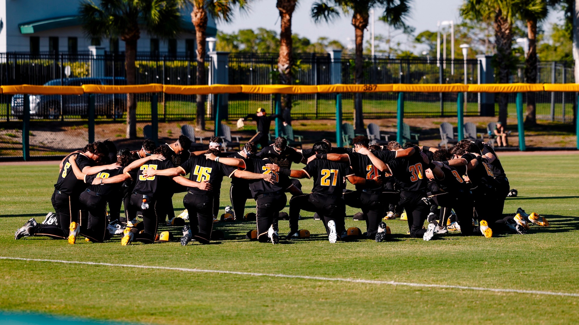 Baseball Team Huddle